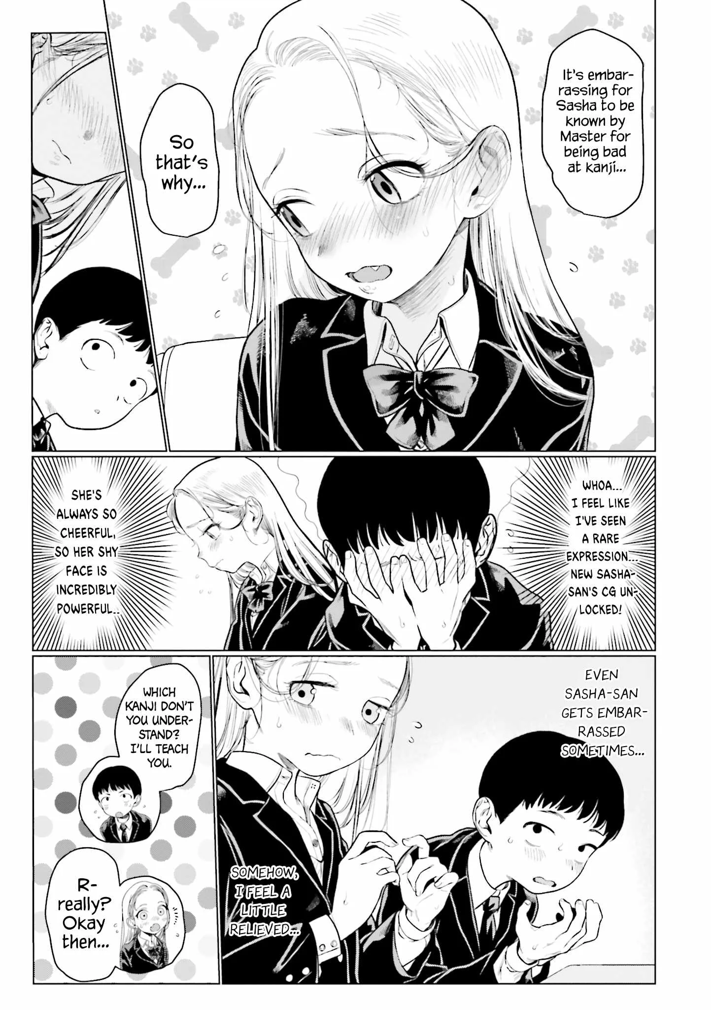 Sasha and Her Otaku Classmate Chapter 12 page 3