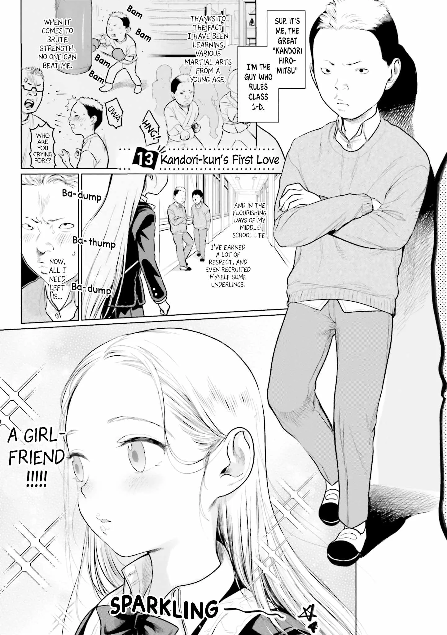 Sasha and Her Otaku Classmate Chapter 13 page 1