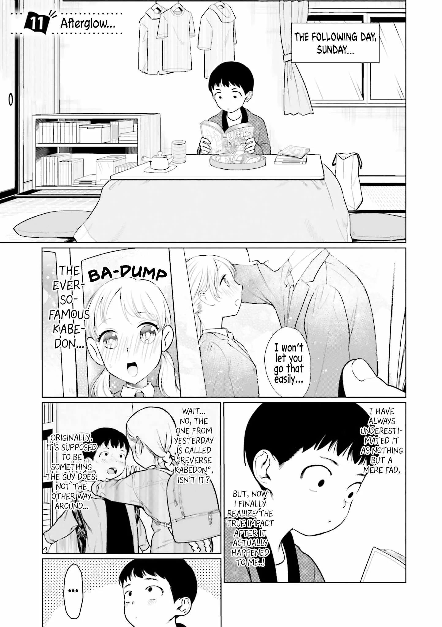 Sasha and Her Otaku Classmate Chapter 11 page 1