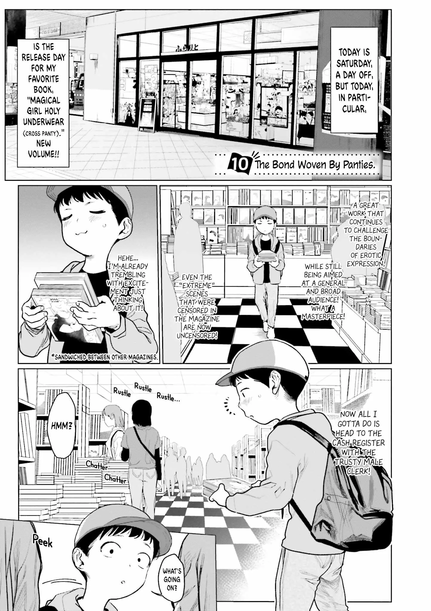 Sasha and Her Otaku Classmate Chapter 10 page 1
