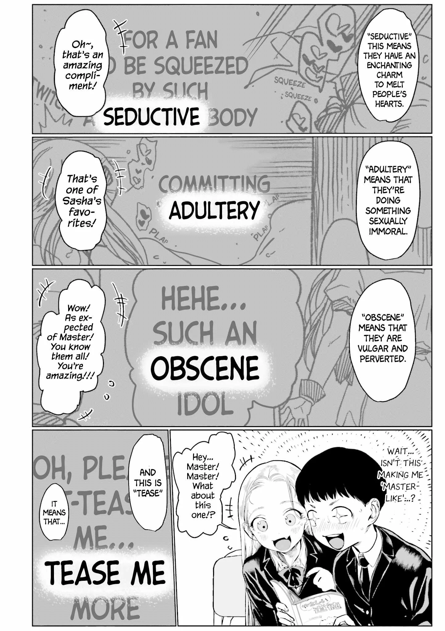 Sasha and Her Otaku Classmate Chapter 12 page 4