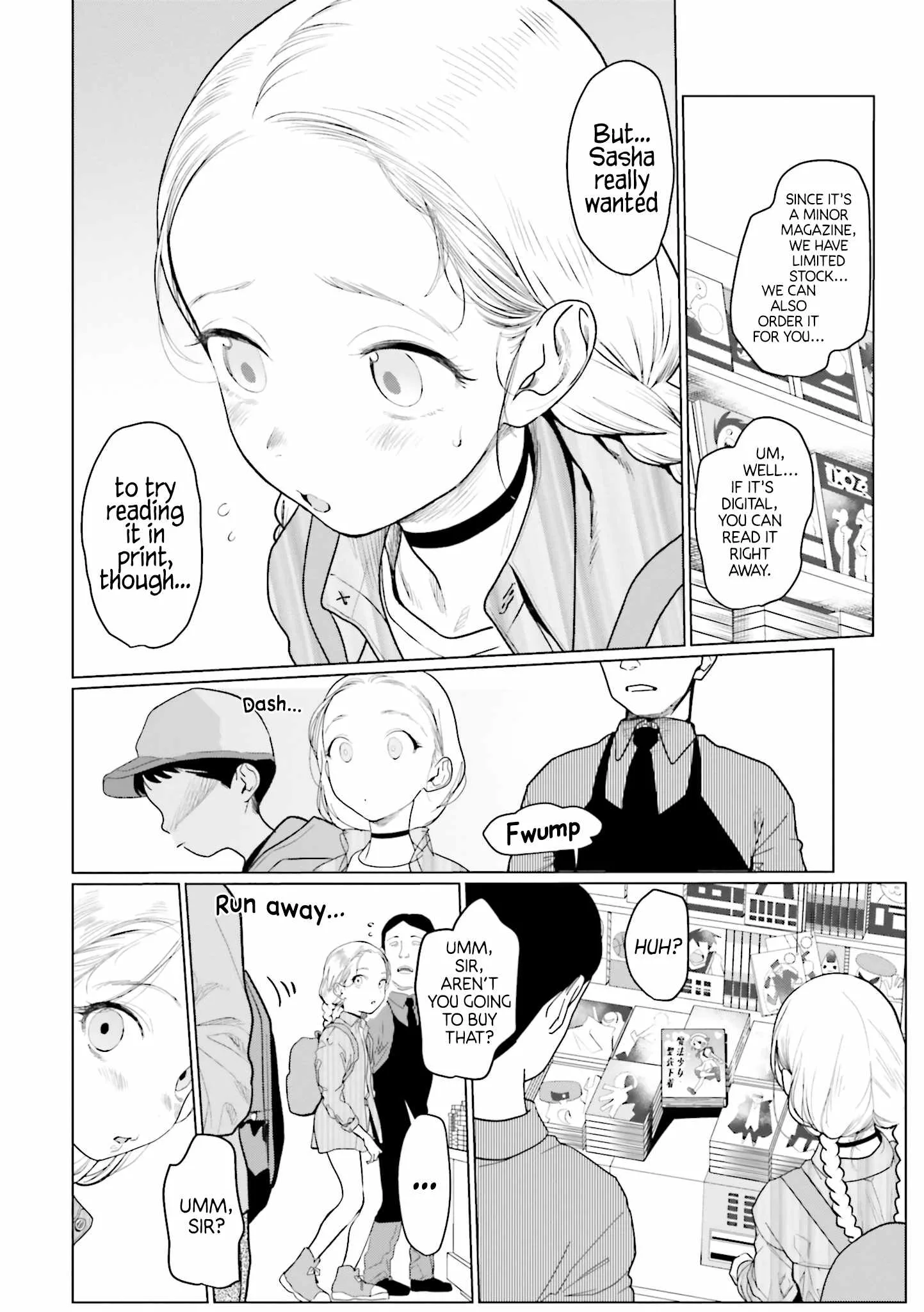 Sasha and Her Otaku Classmate Chapter 10 page 6