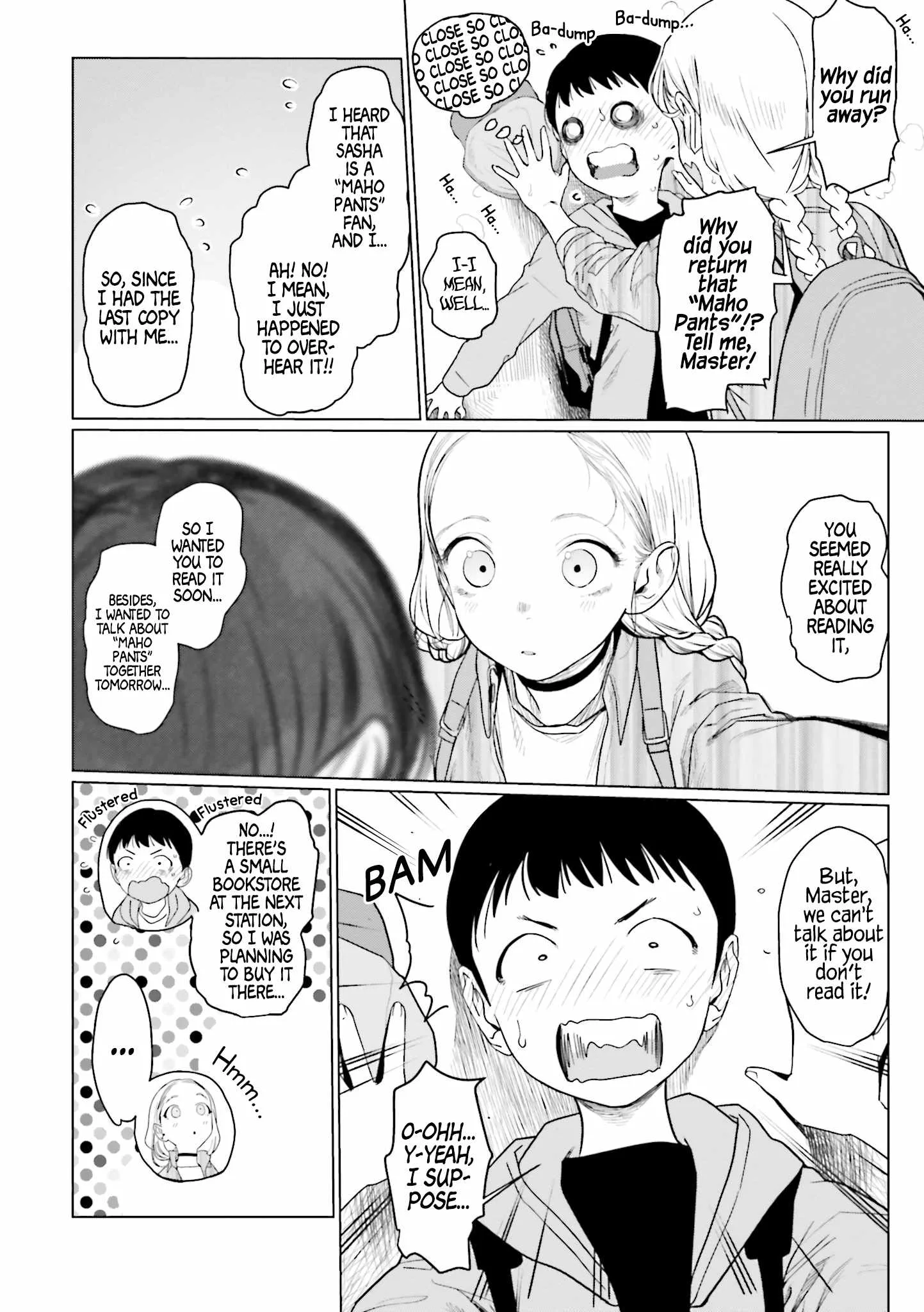 Sasha and Her Otaku Classmate Chapter 10 page 8