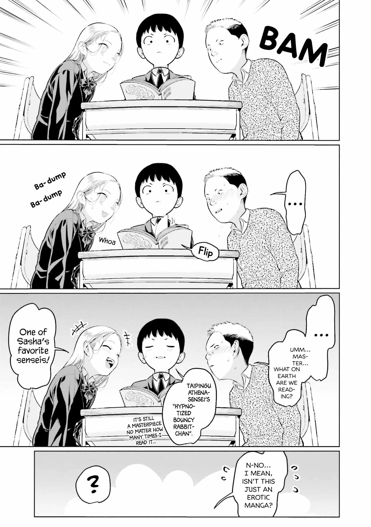 Sasha and Her Otaku Classmate Chapter 14 page 3