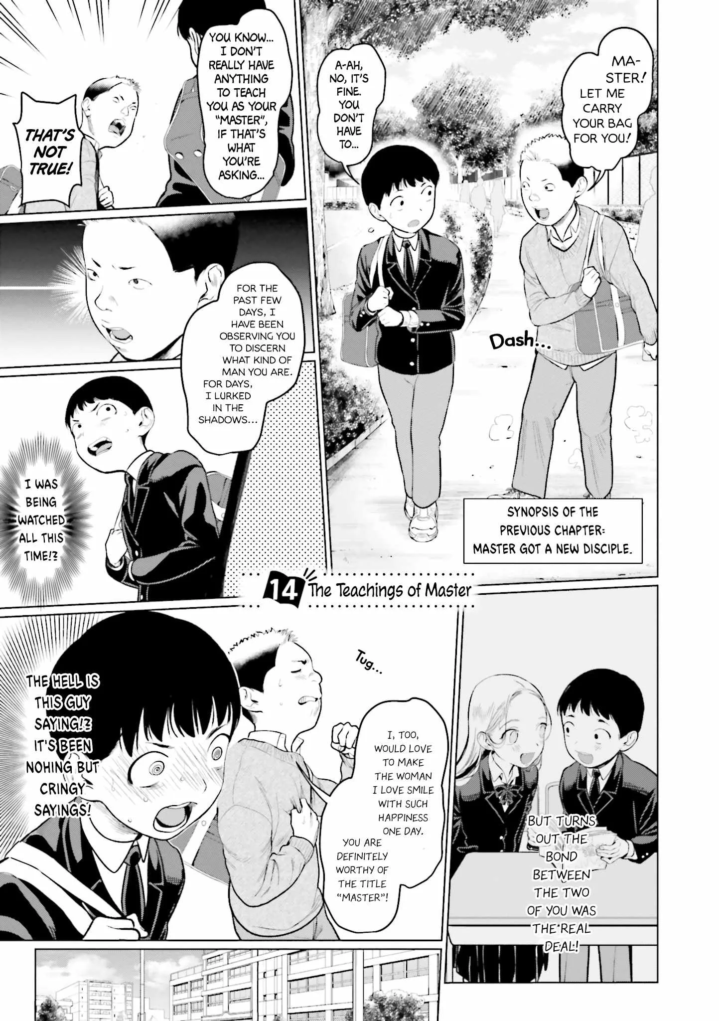 Sasha and Her Otaku Classmate Chapter 14 page 1