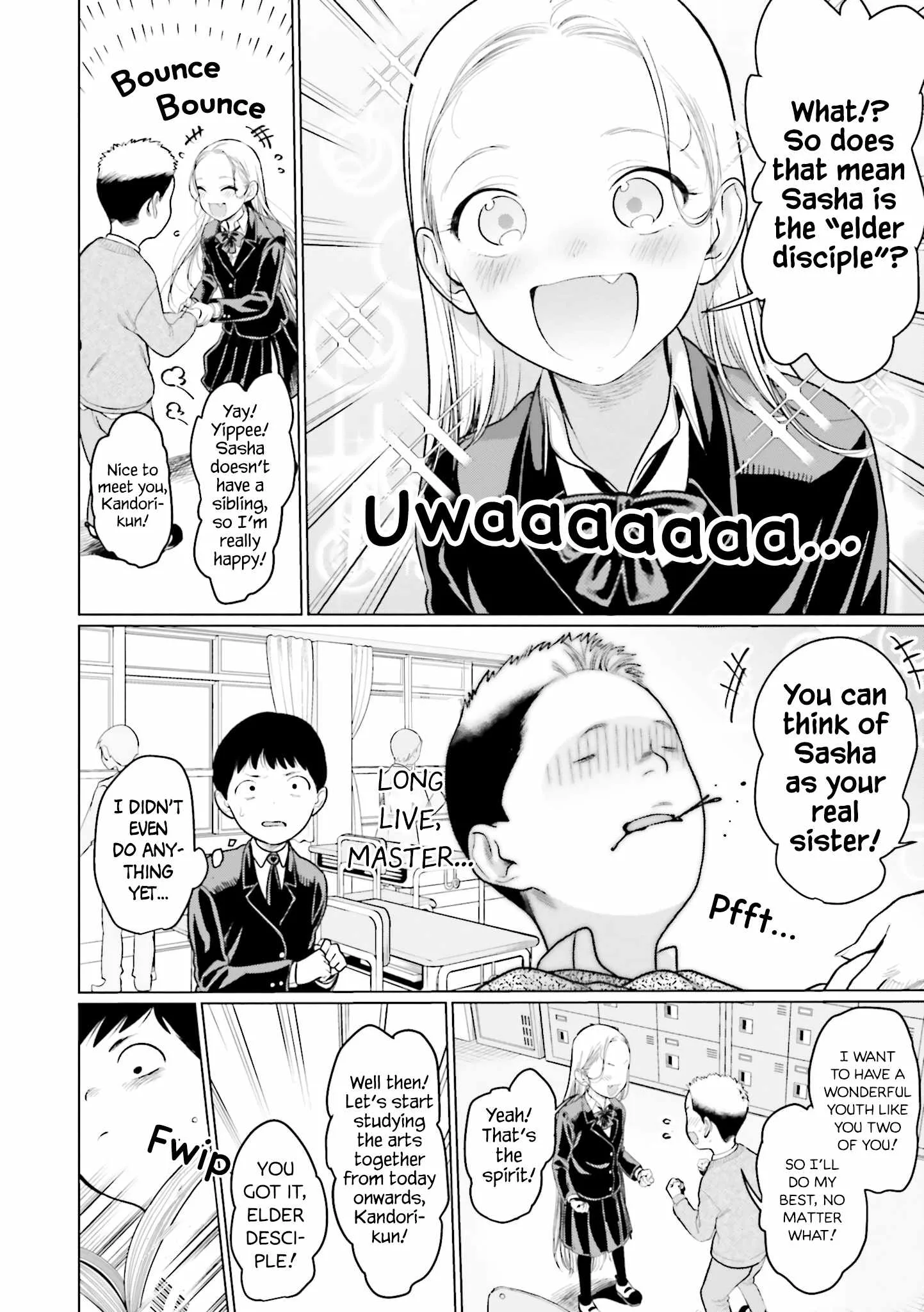 Sasha and Her Otaku Classmate Chapter 14 page 2