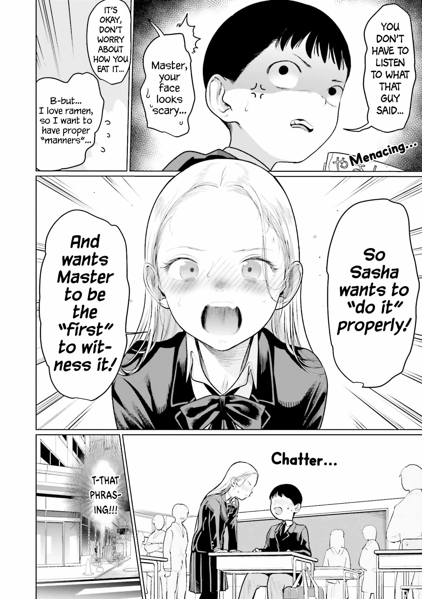 Sasha and Her Otaku Classmate Chapter 15 page 4