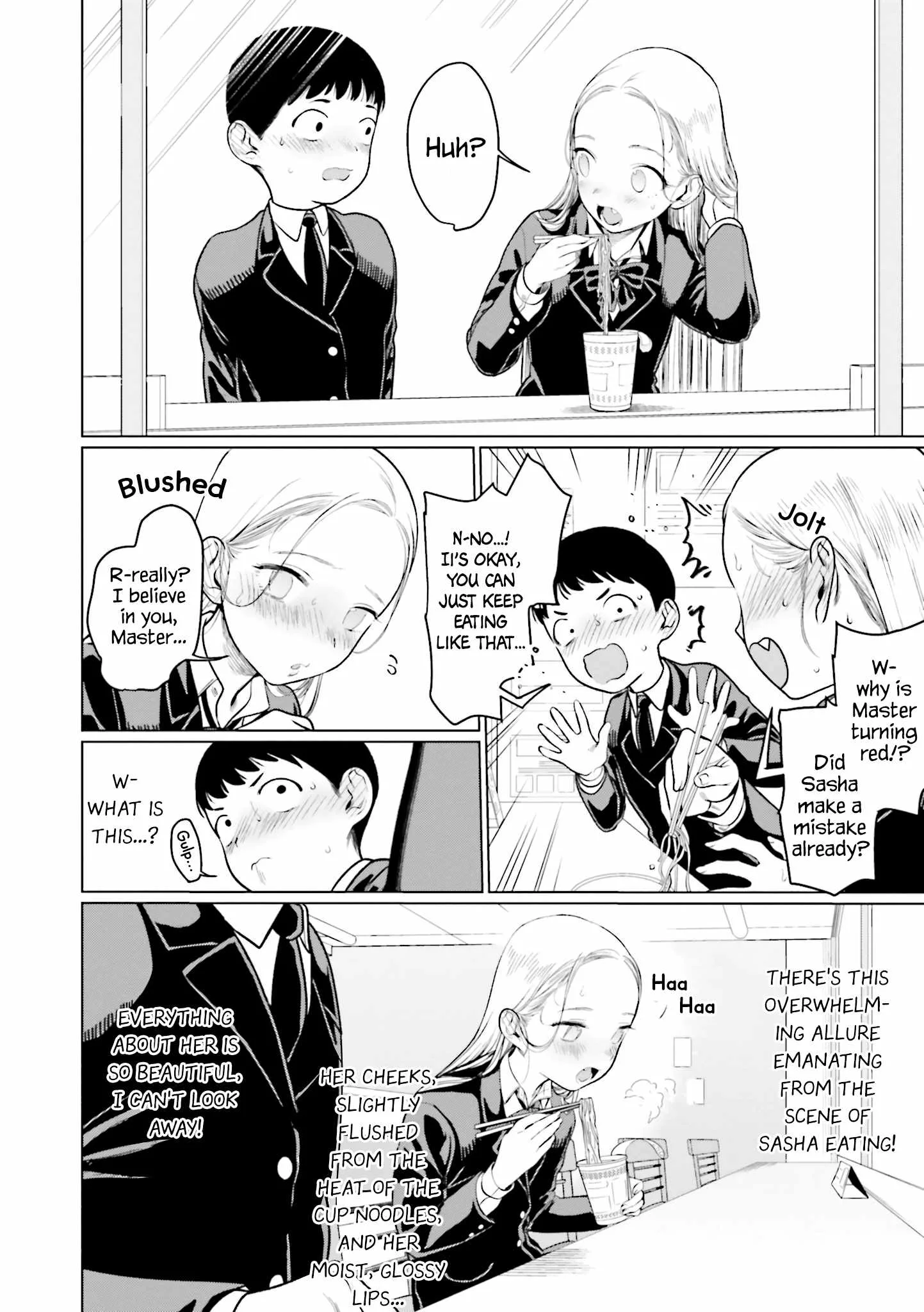 Sasha and Her Otaku Classmate Chapter 15 page 6