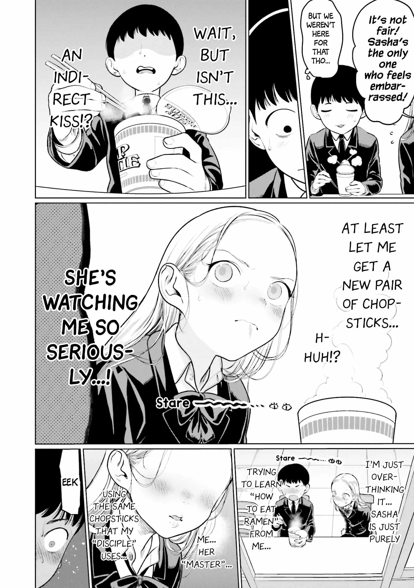 Sasha and Her Otaku Classmate Chapter 15 page 8