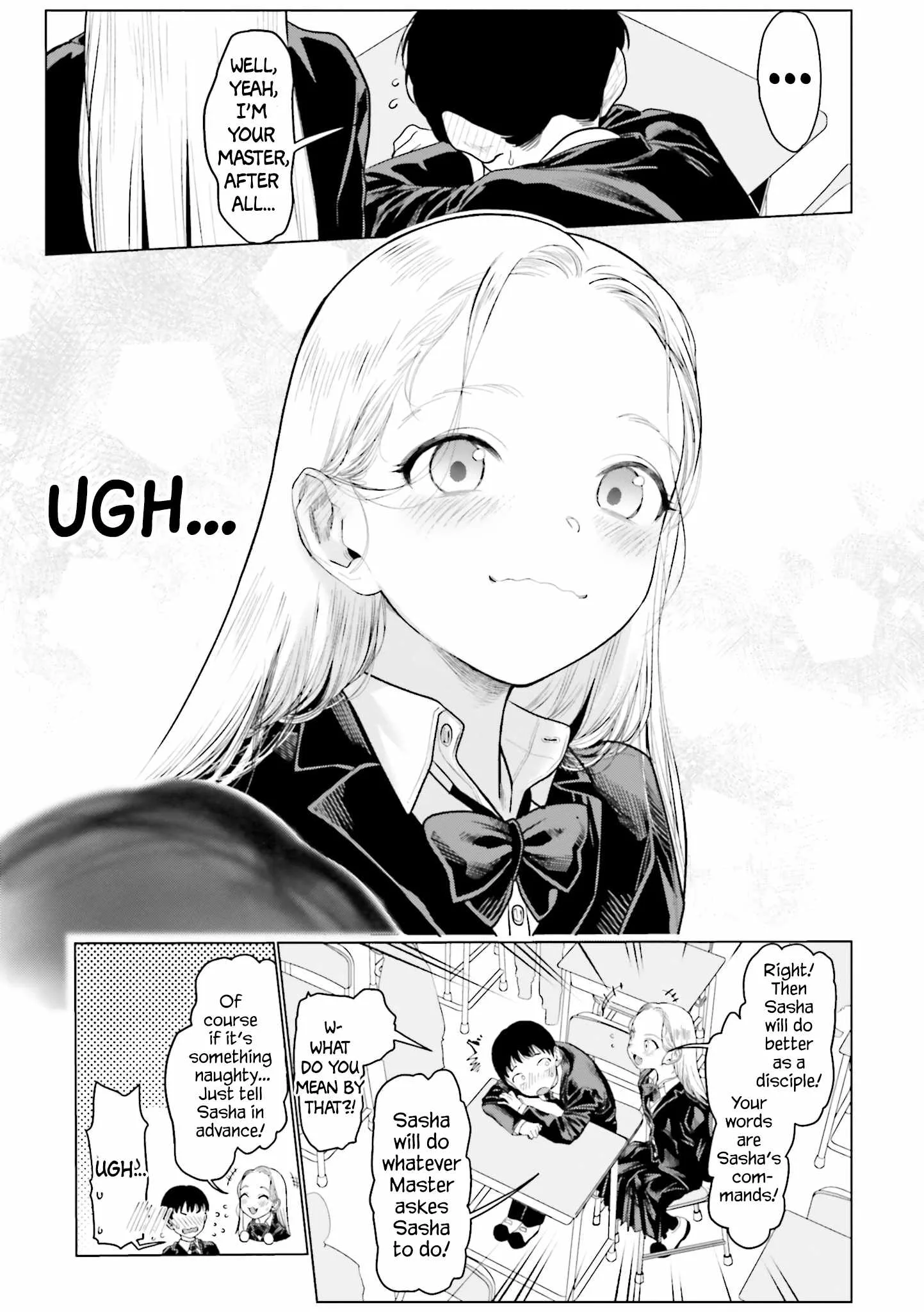 Sasha and Her Otaku Classmate Chapter 17 page 5
