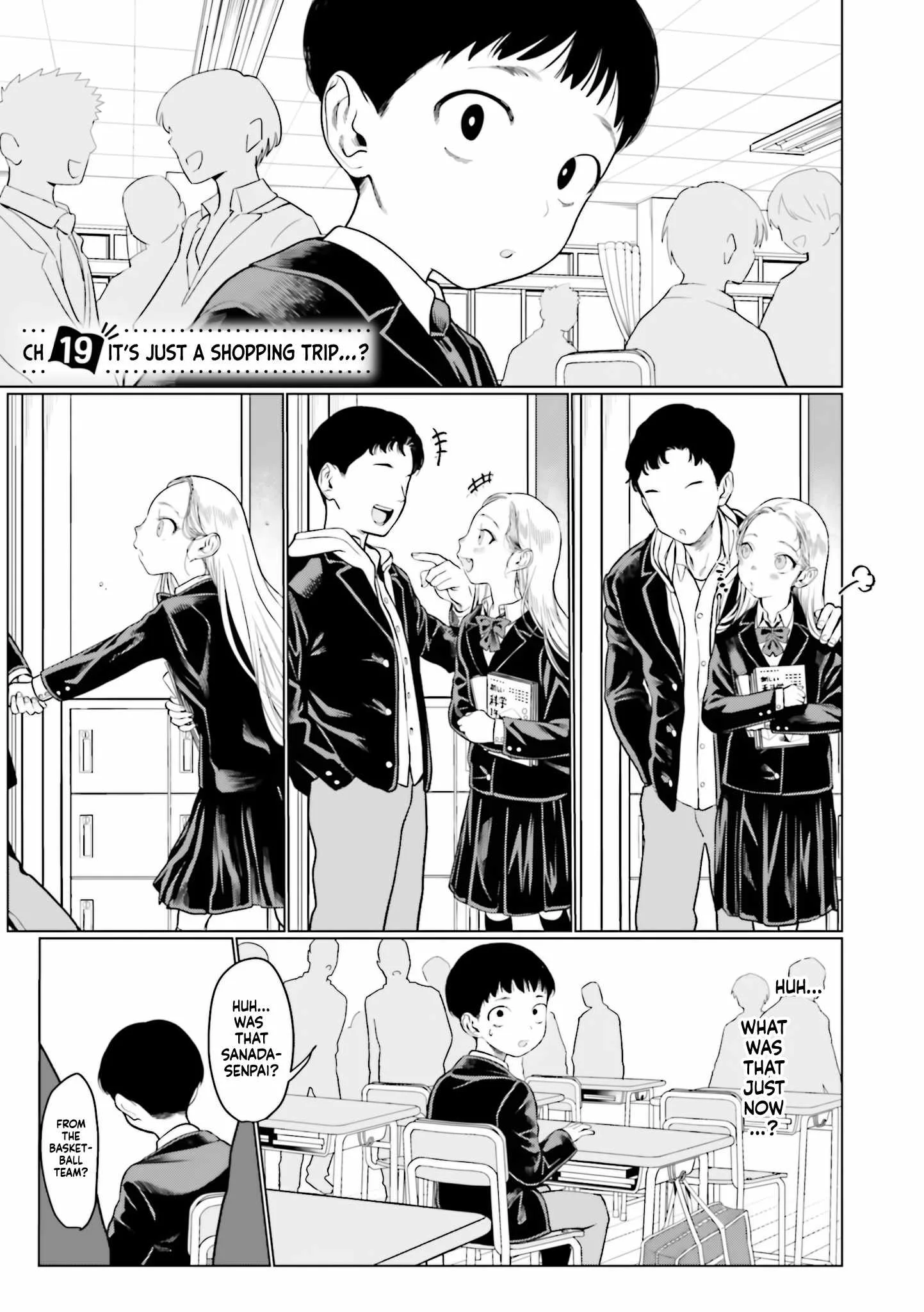 Sasha and Her Otaku Classmate Chapter 19 page 1