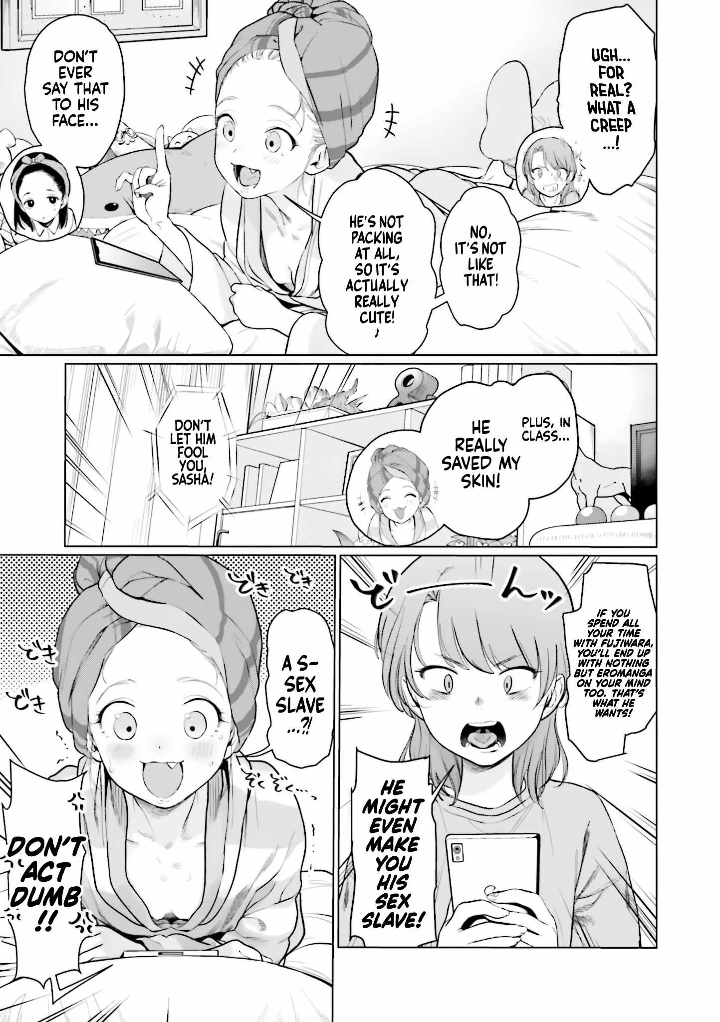 Sasha and Her Otaku Classmate Chapter 18 page 3