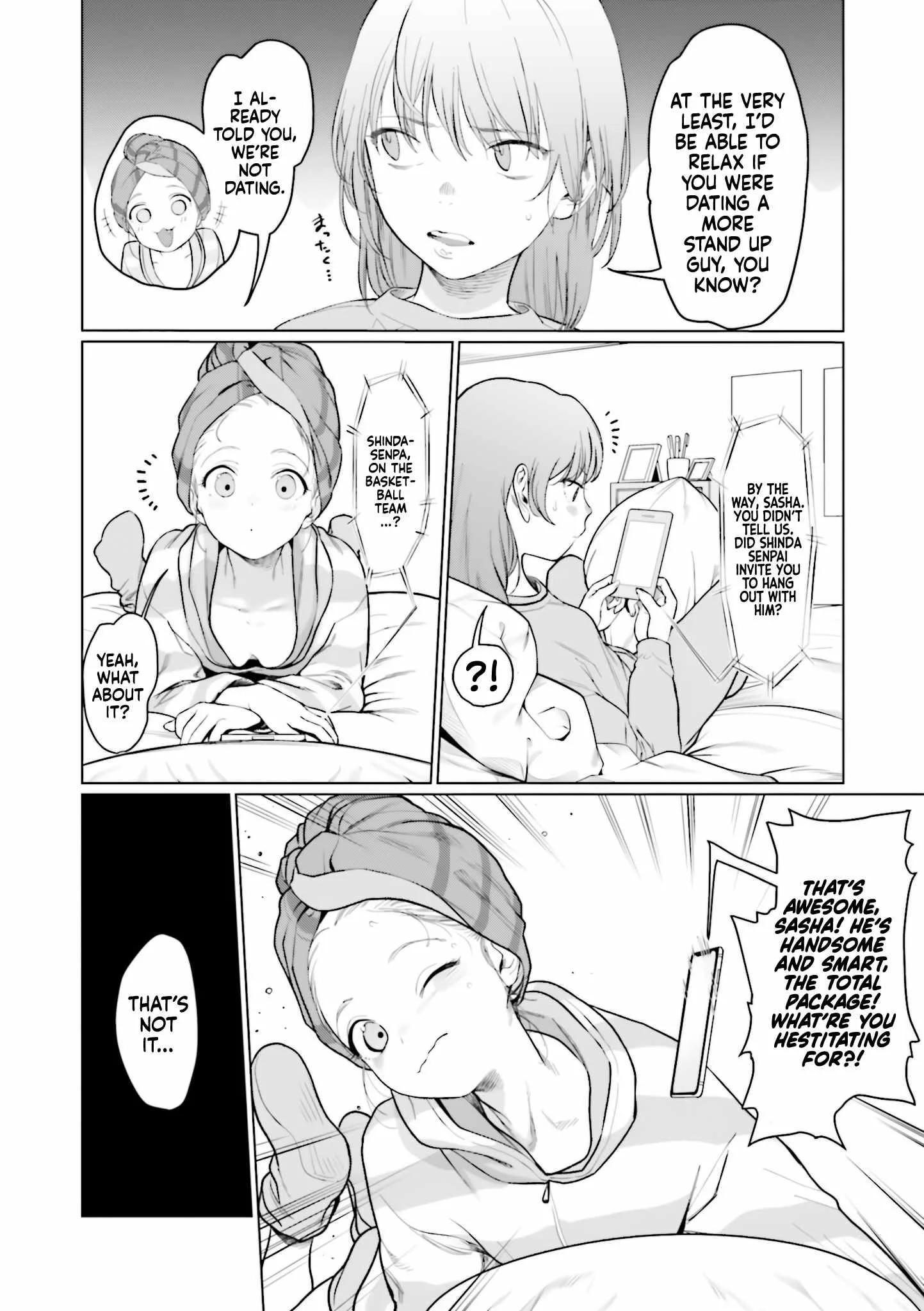 Sasha and Her Otaku Classmate Chapter 18 page 4
