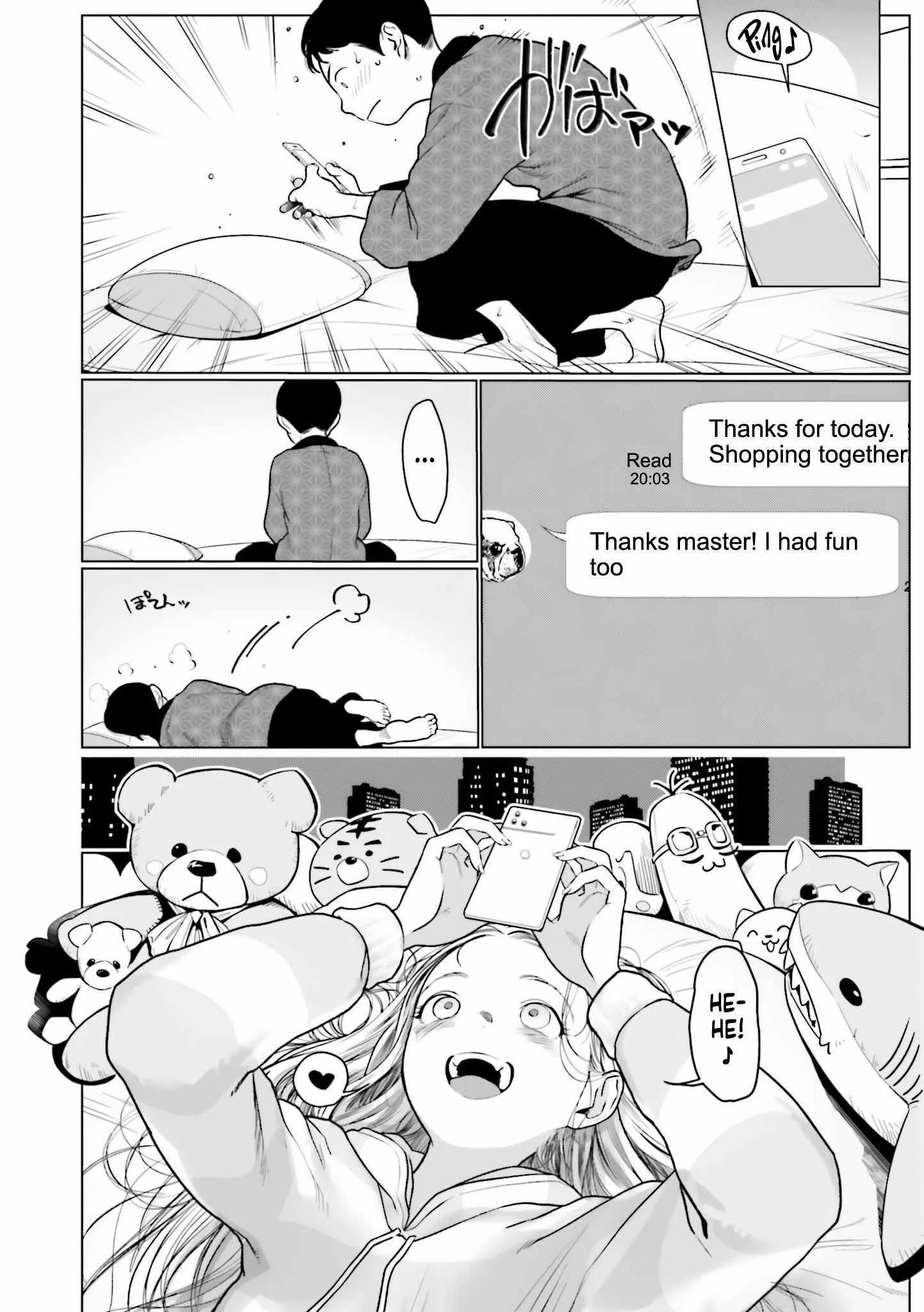 Sasha and Her Otaku Classmate Chapter 21 page 2