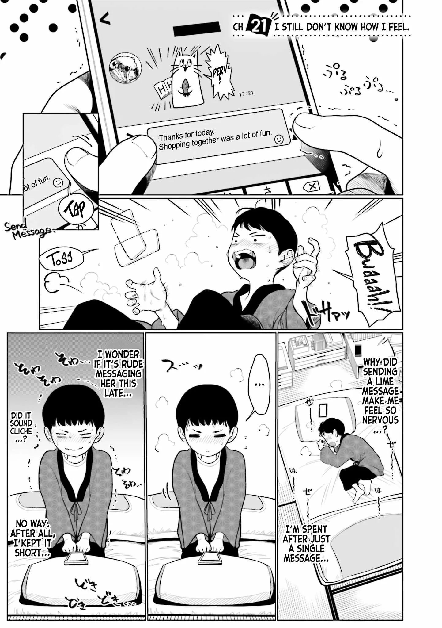 Sasha and Her Otaku Classmate Chapter 21 page 1