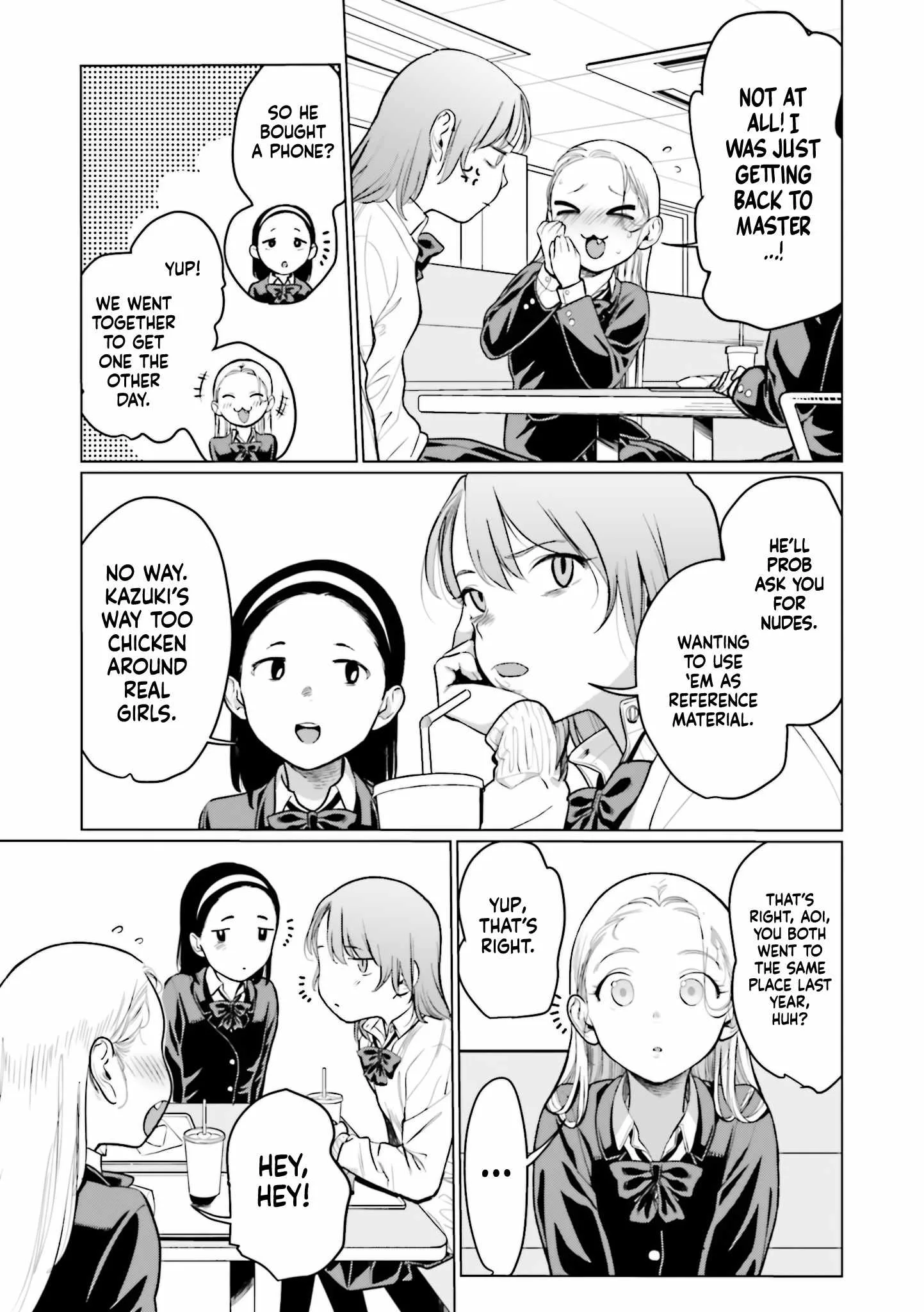 Sasha and Her Otaku Classmate Chapter 22 page 3