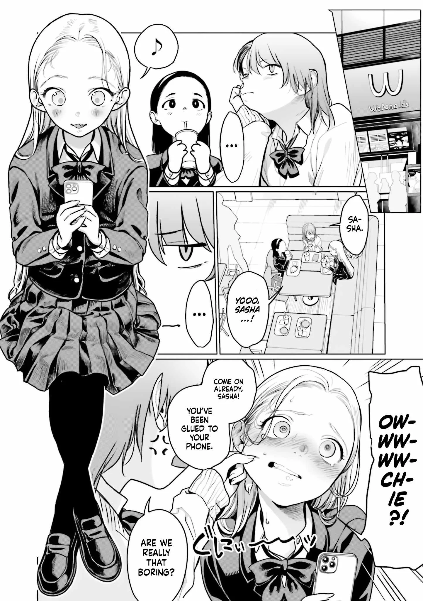 Sasha and Her Otaku Classmate Chapter 22 page 2
