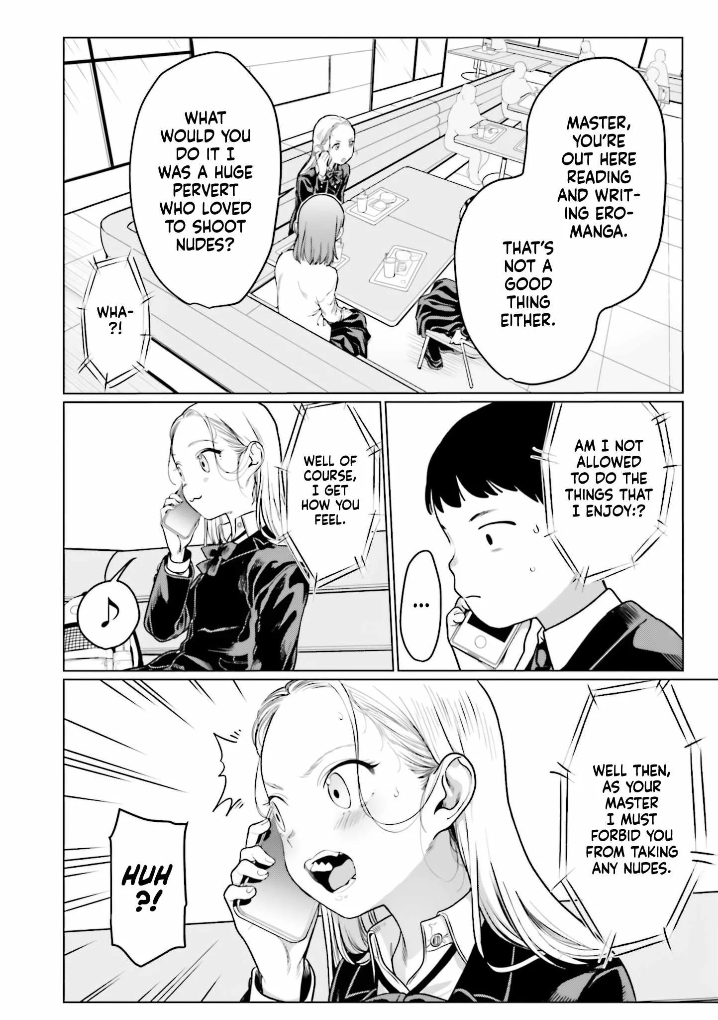 Sasha and Her Otaku Classmate Chapter 22 page 8