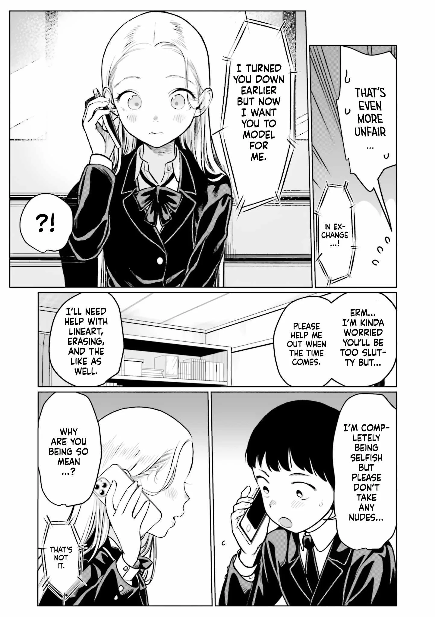 Sasha and Her Otaku Classmate Chapter 22 page 9