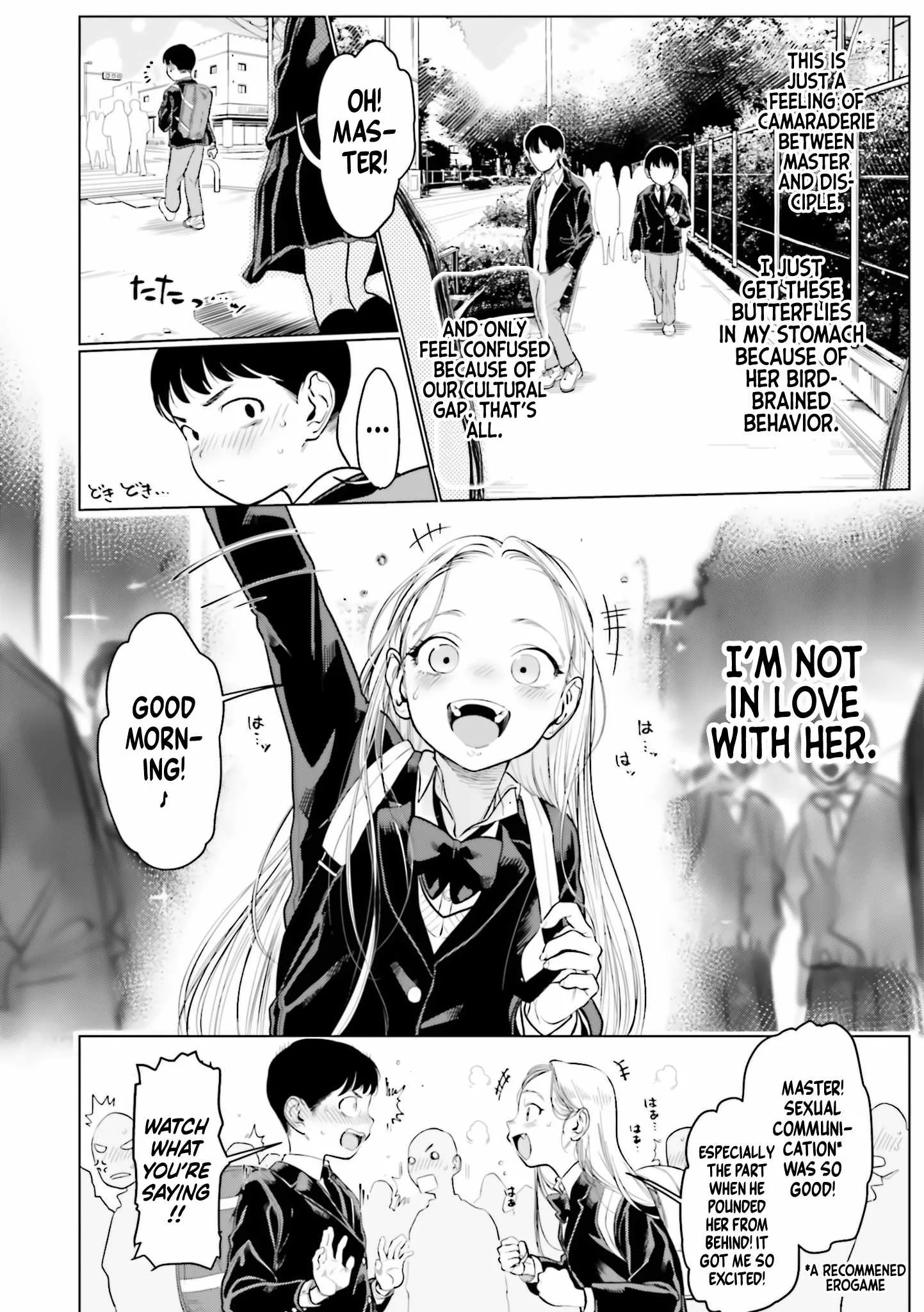 Sasha and Her Otaku Classmate Chapter 21.5 page 4