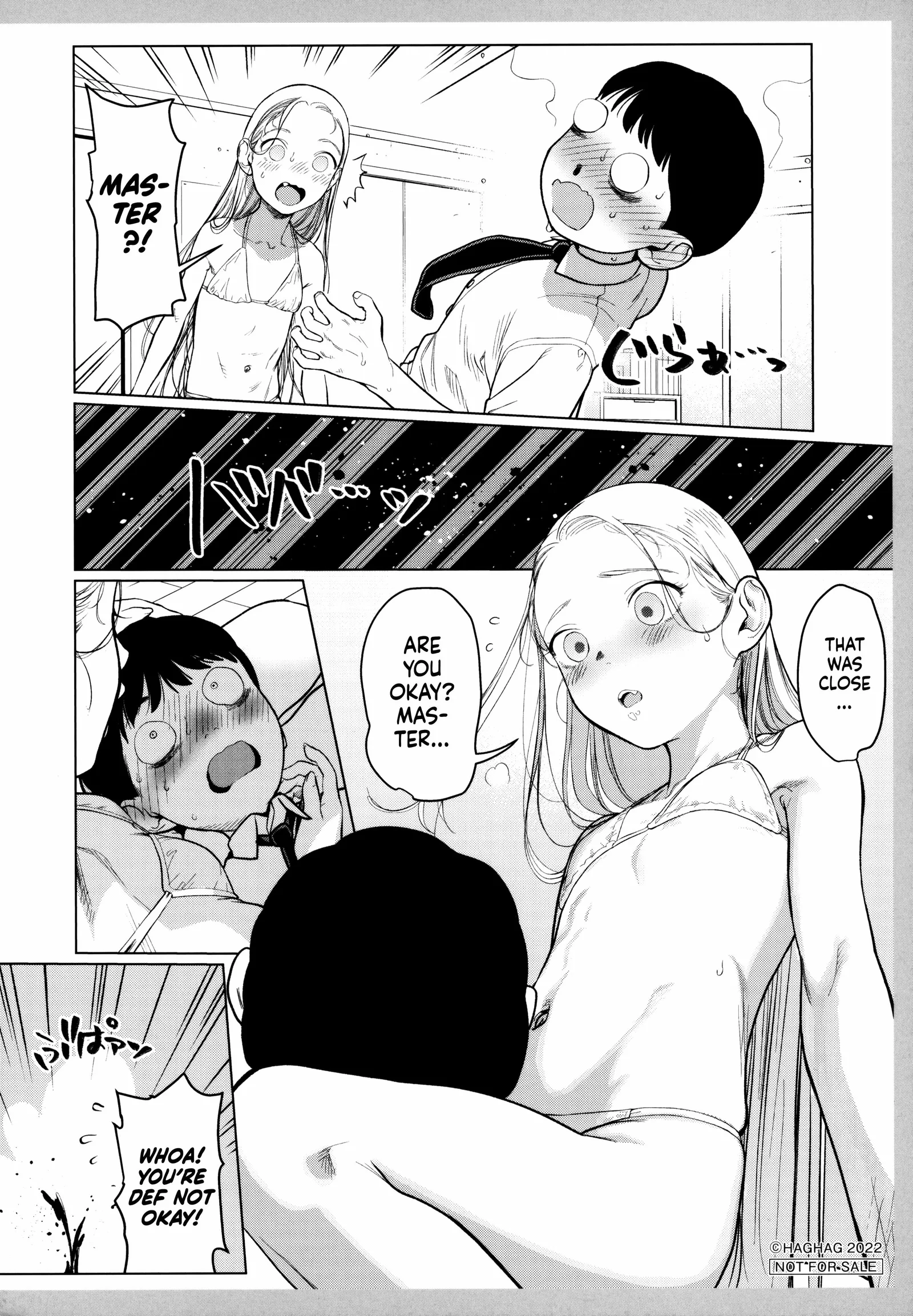 Sasha and Her Otaku Classmate Chapter 21.9 page 8