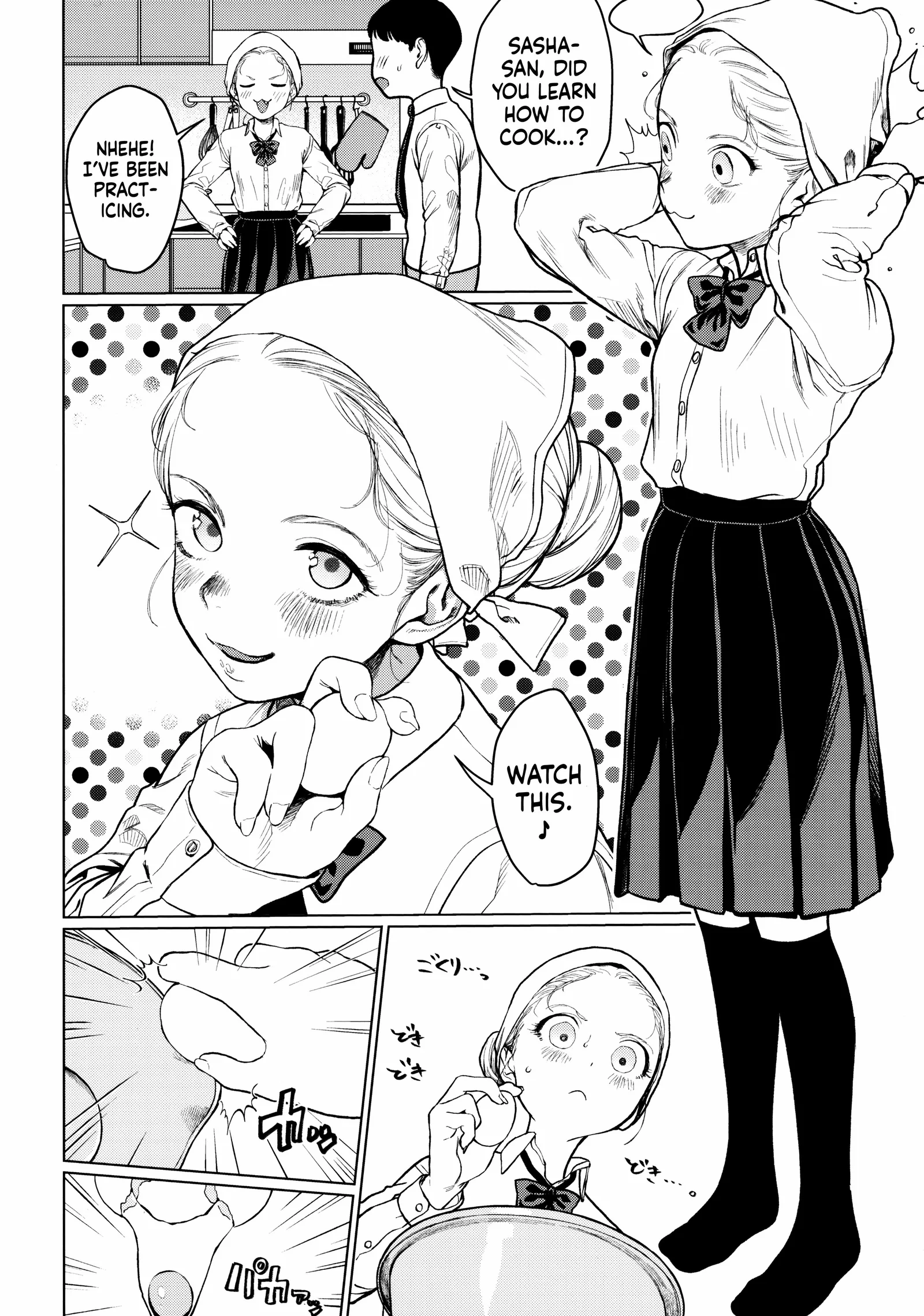 Sasha and Her Otaku Classmate Chapter 21.9 page 10