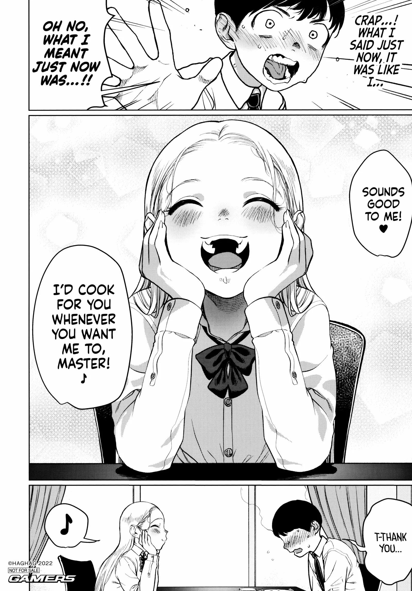 Sasha and Her Otaku Classmate Chapter 21.9 page 12