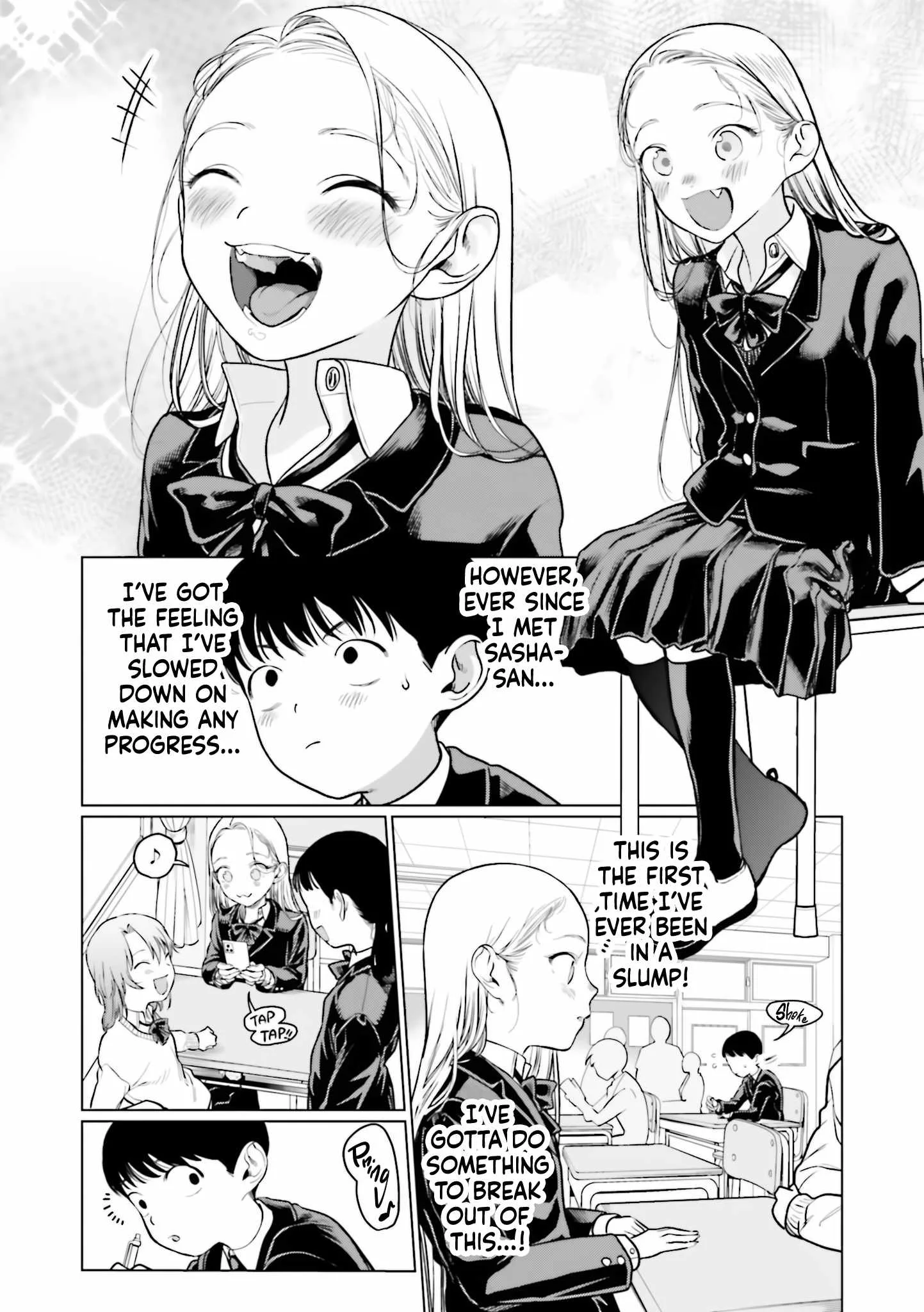 Sasha and Her Otaku Classmate Chapter 23 page 2