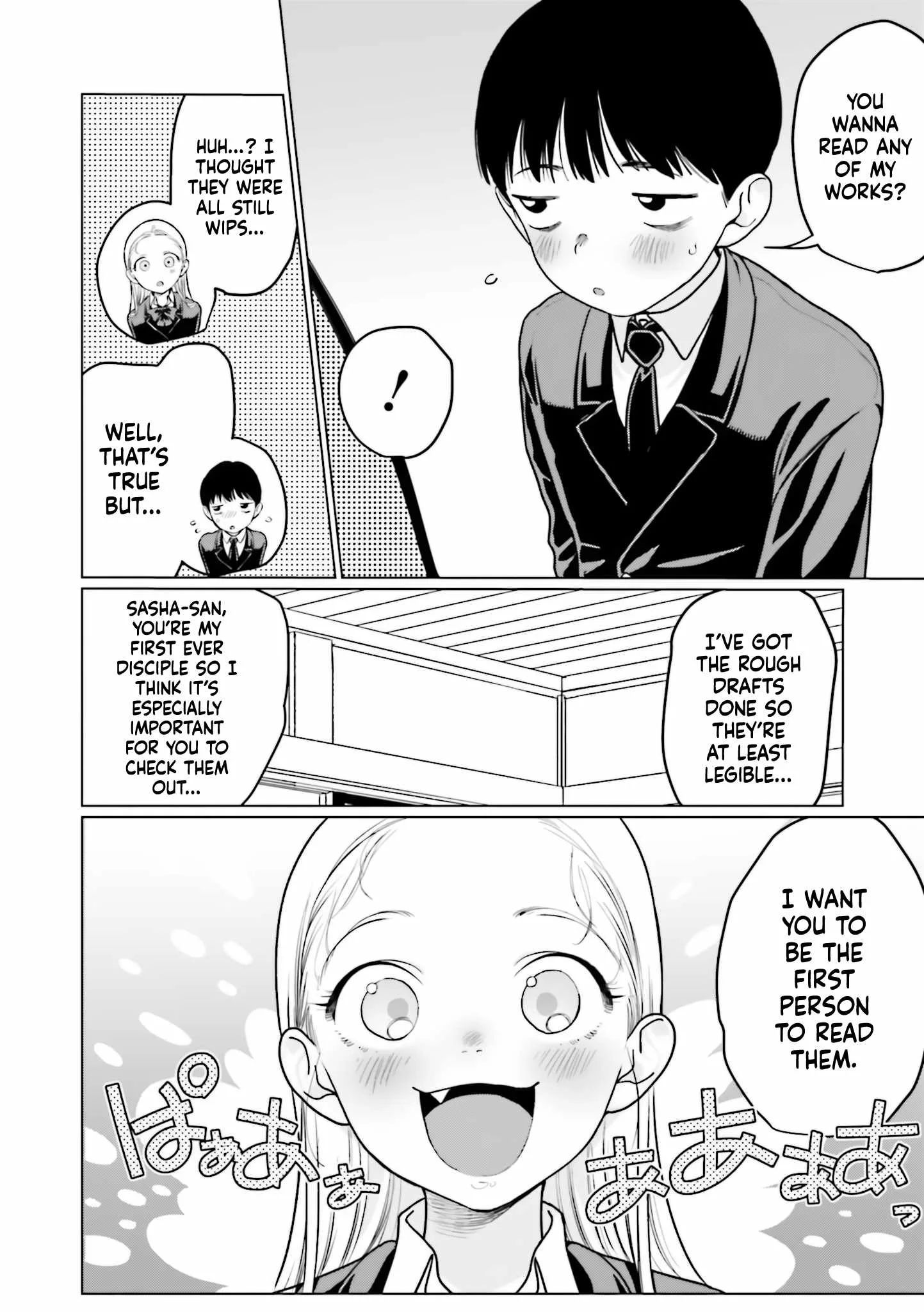 Sasha and Her Otaku Classmate Chapter 22.5 page 10
