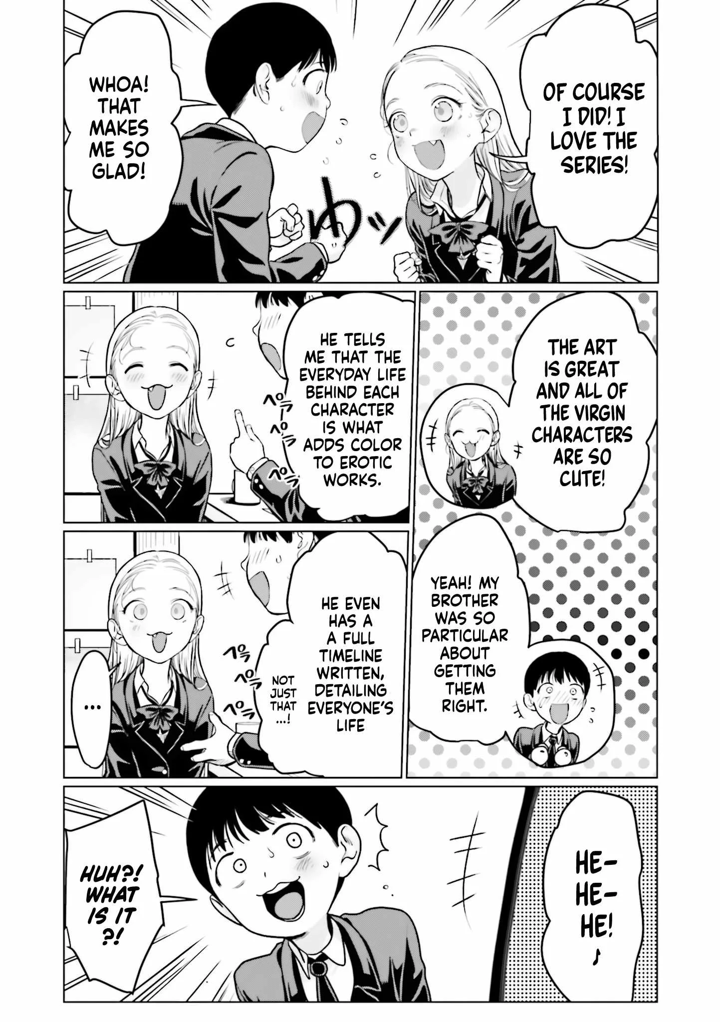 Sasha and Her Otaku Classmate Chapter 22.5 page 8
