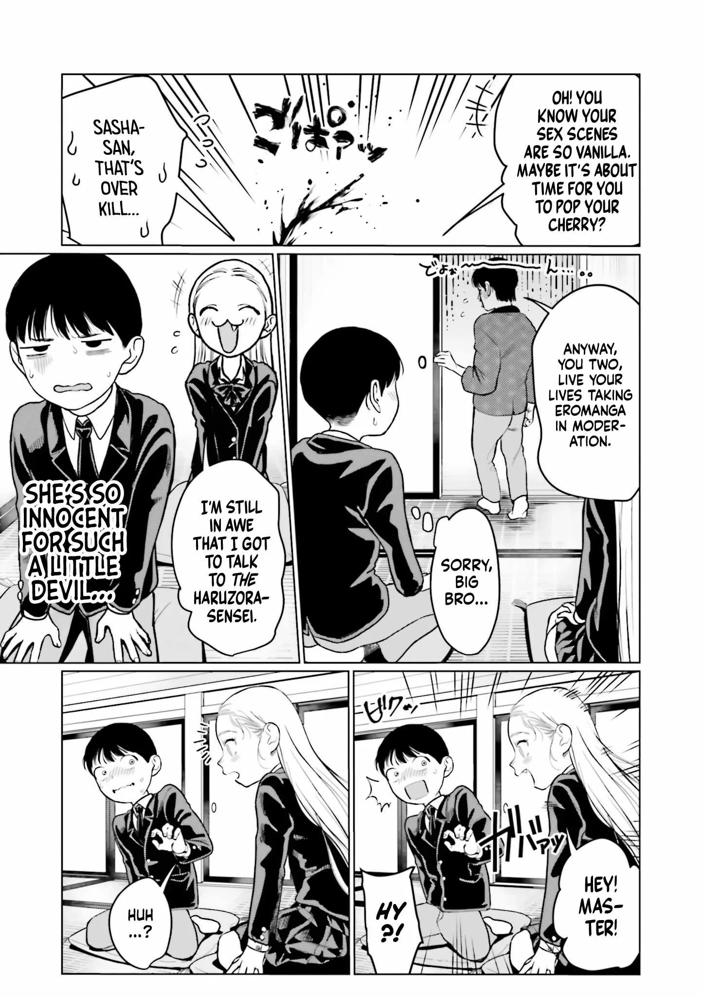 Sasha and Her Otaku Classmate Chapter 22.75 page 3