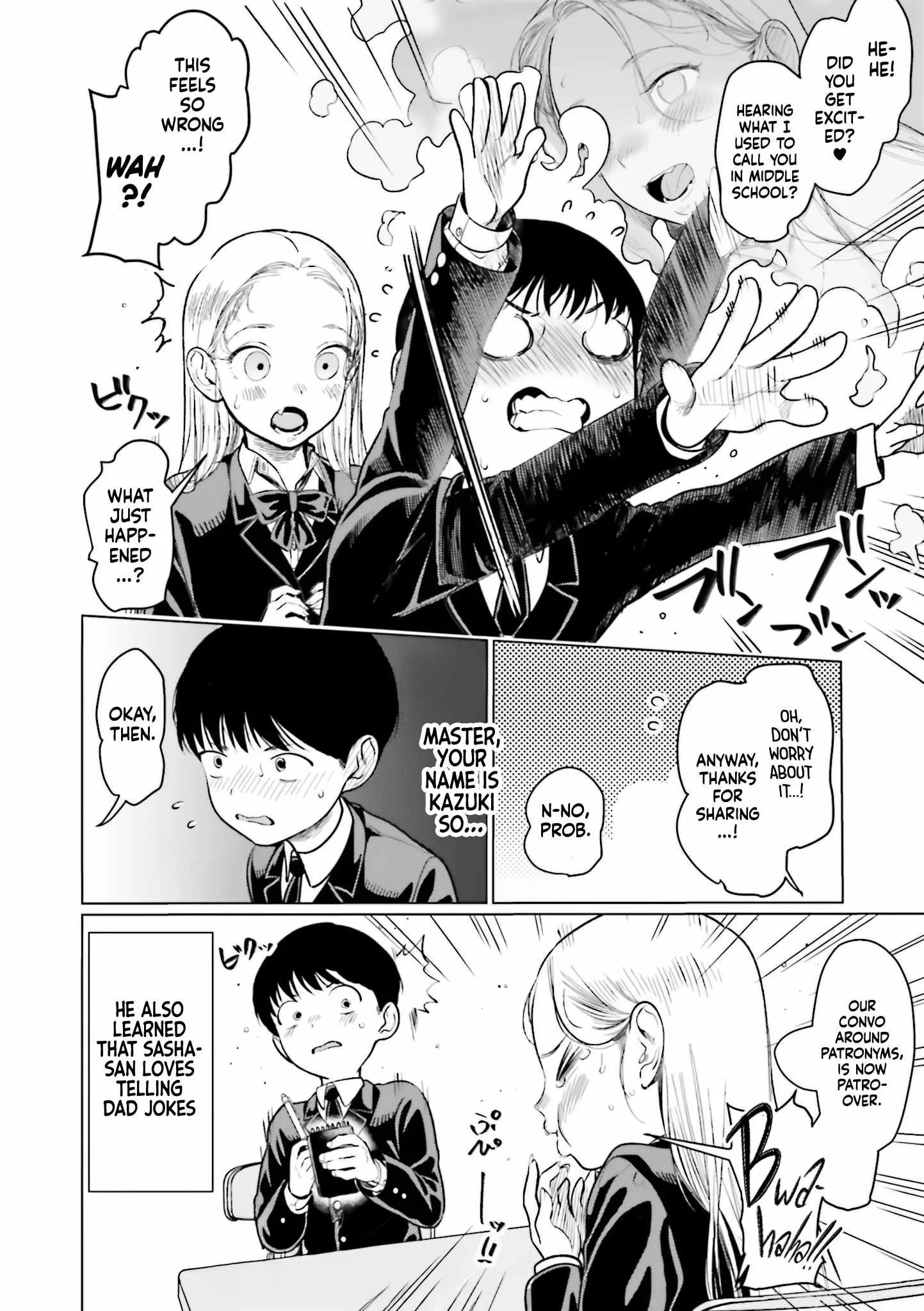 Sasha and Her Otaku Classmate Chapter 24 page 4