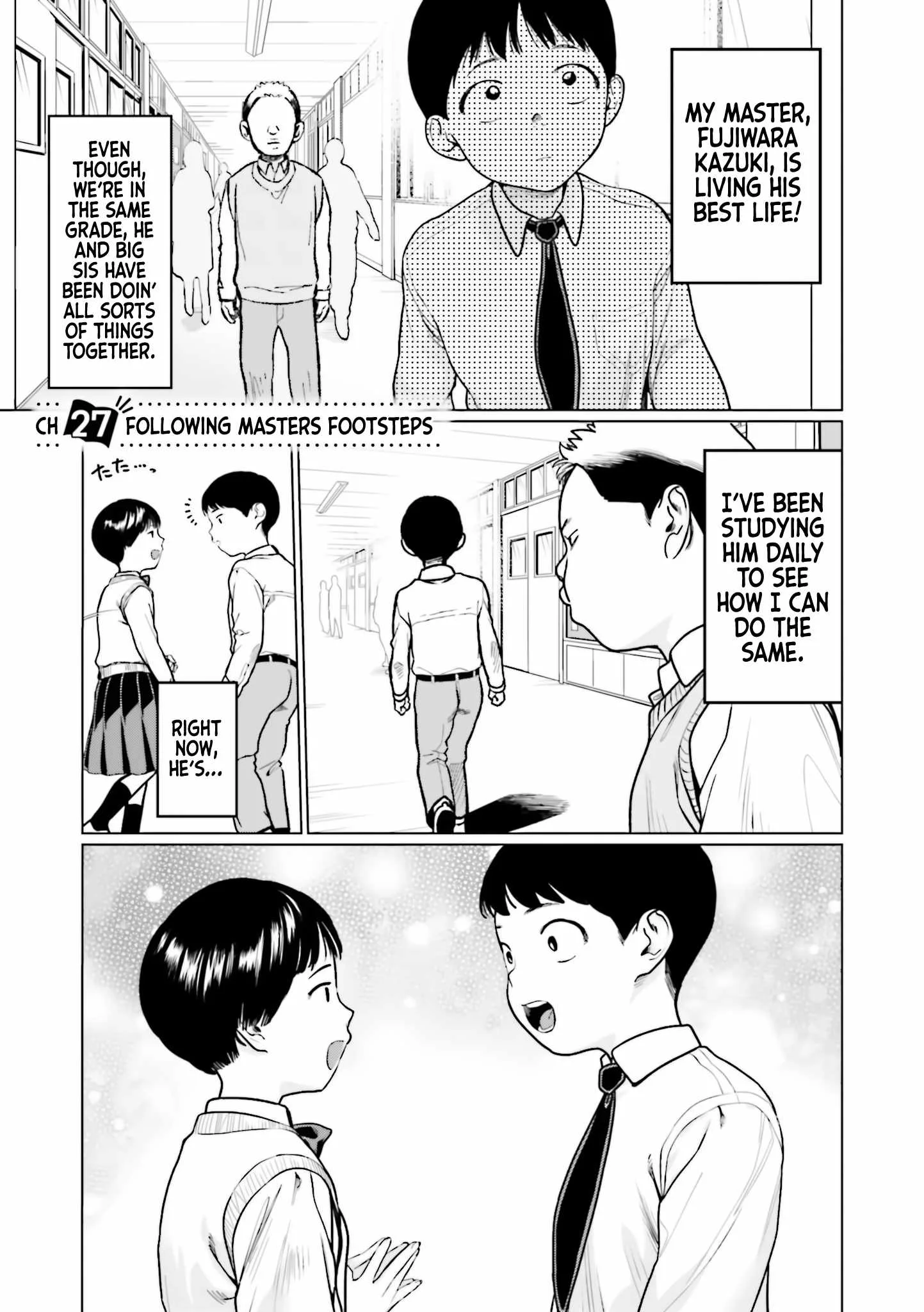 Sasha and Her Otaku Classmate Chapter 27 page 1