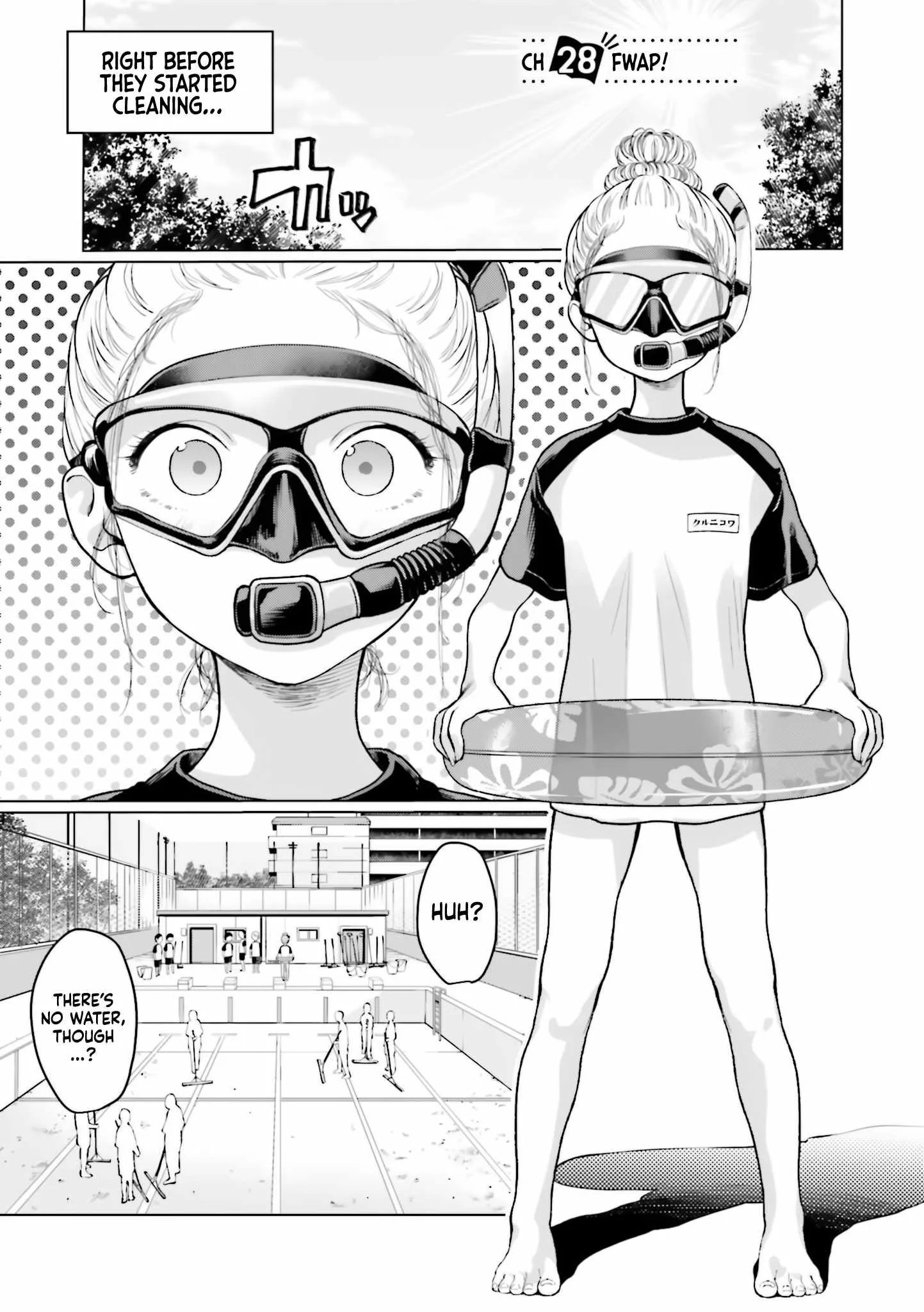 Sasha and Her Otaku Classmate Chapter 28 page 1
