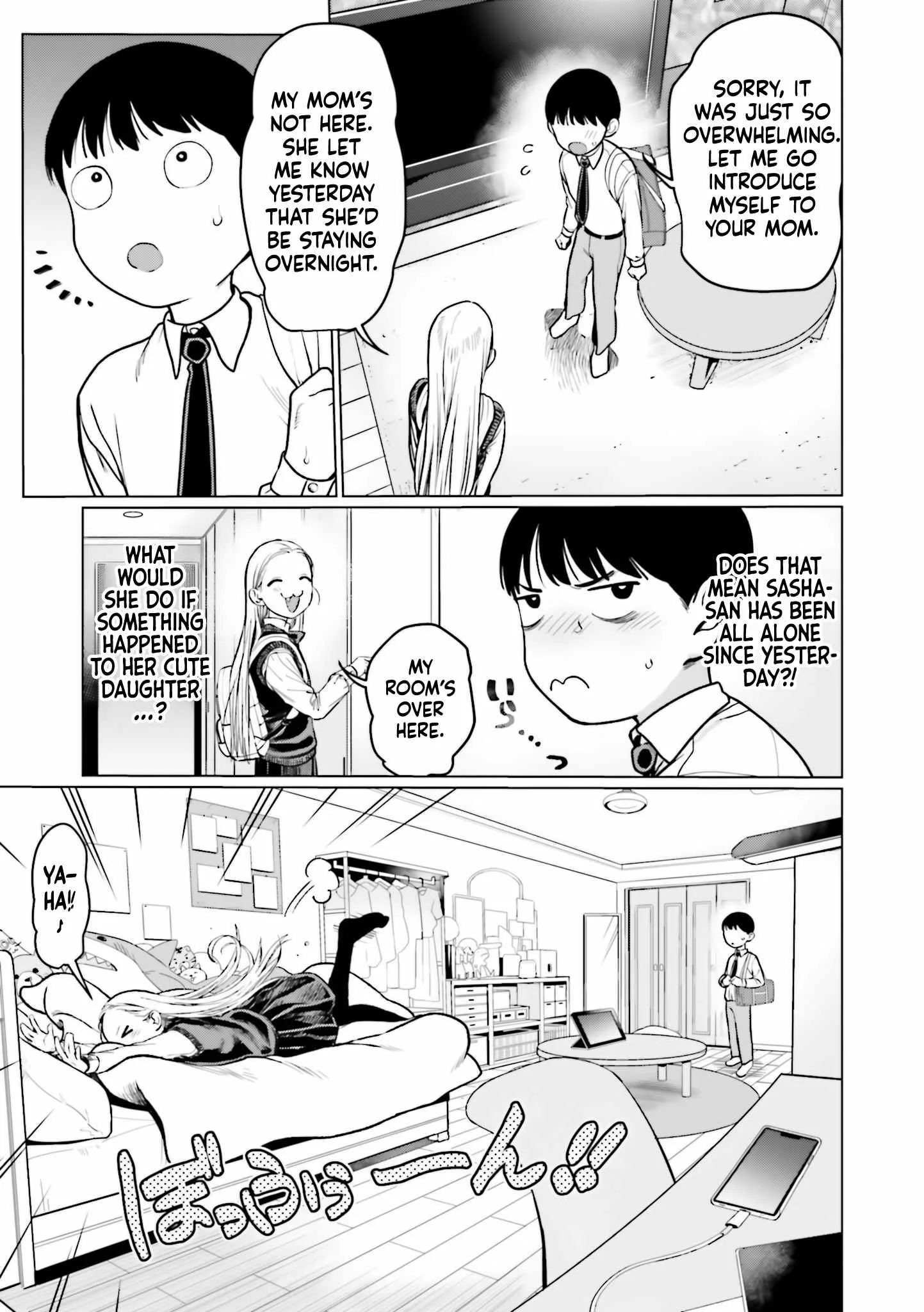 Sasha and Her Otaku Classmate Chapter 30 page 5