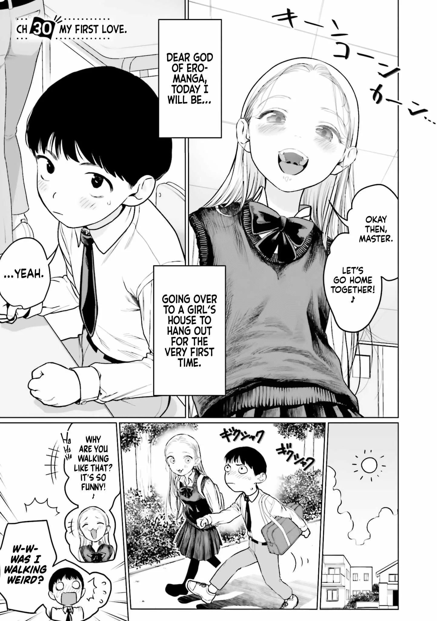 Sasha and Her Otaku Classmate Chapter 30 page 1