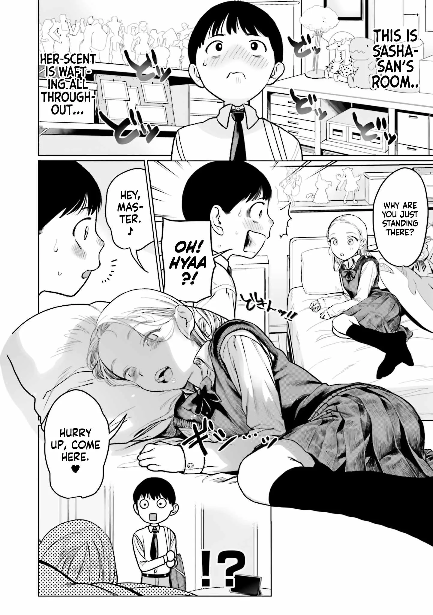 Sasha and Her Otaku Classmate Chapter 30 page 6