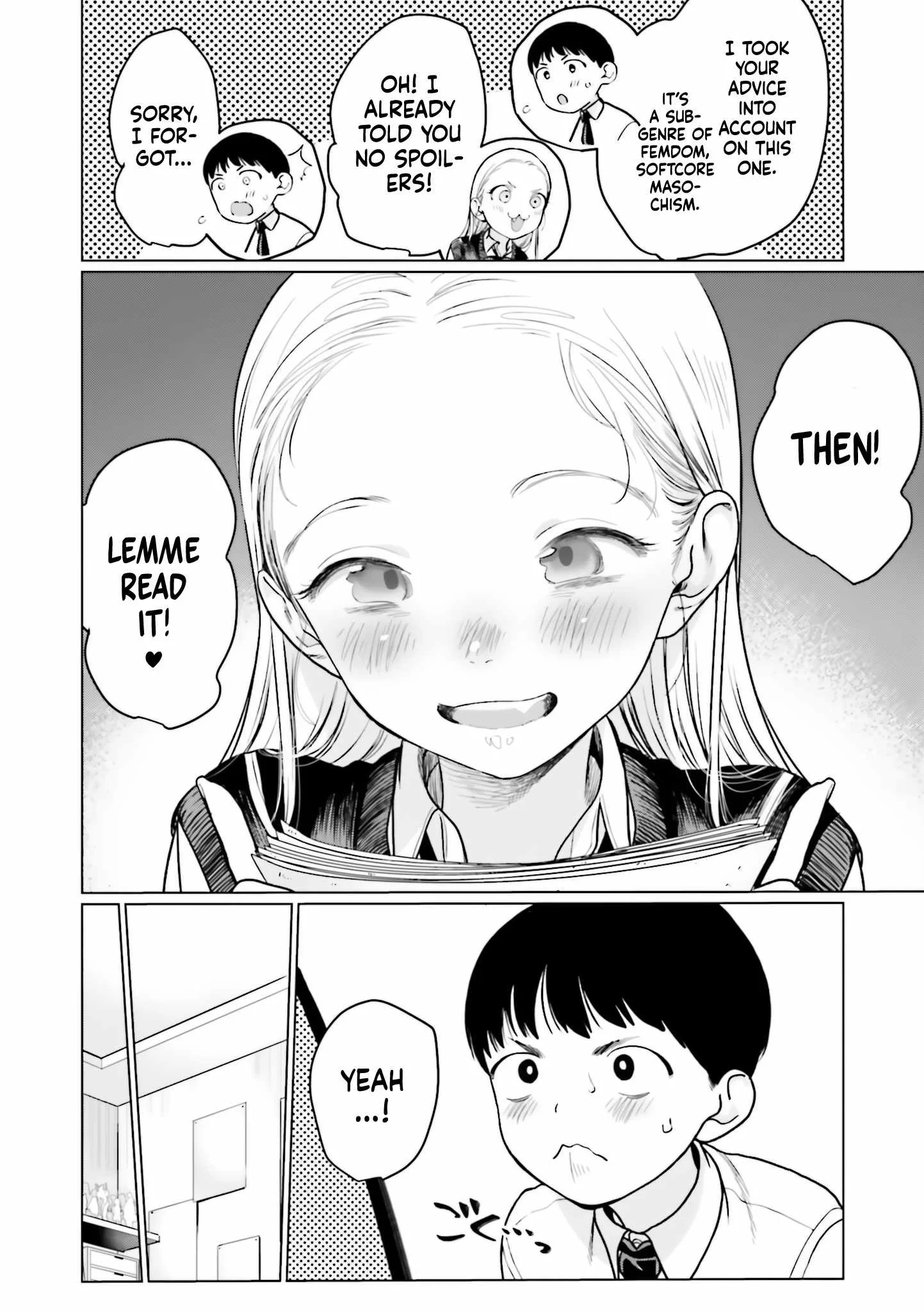 Sasha and Her Otaku Classmate Chapter 30 page 8