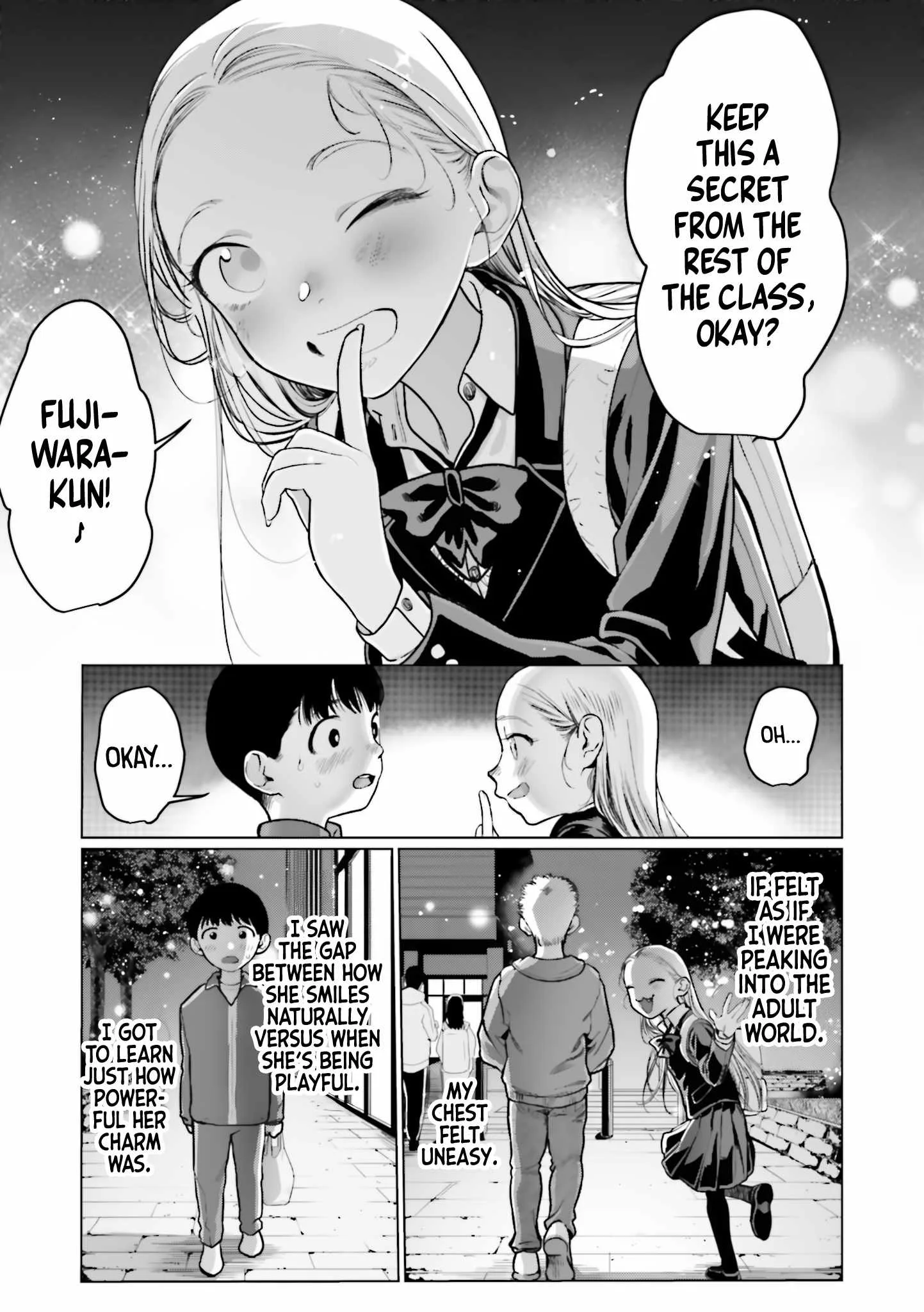Sasha and Her Otaku Classmate Chapter 30.5 page 3