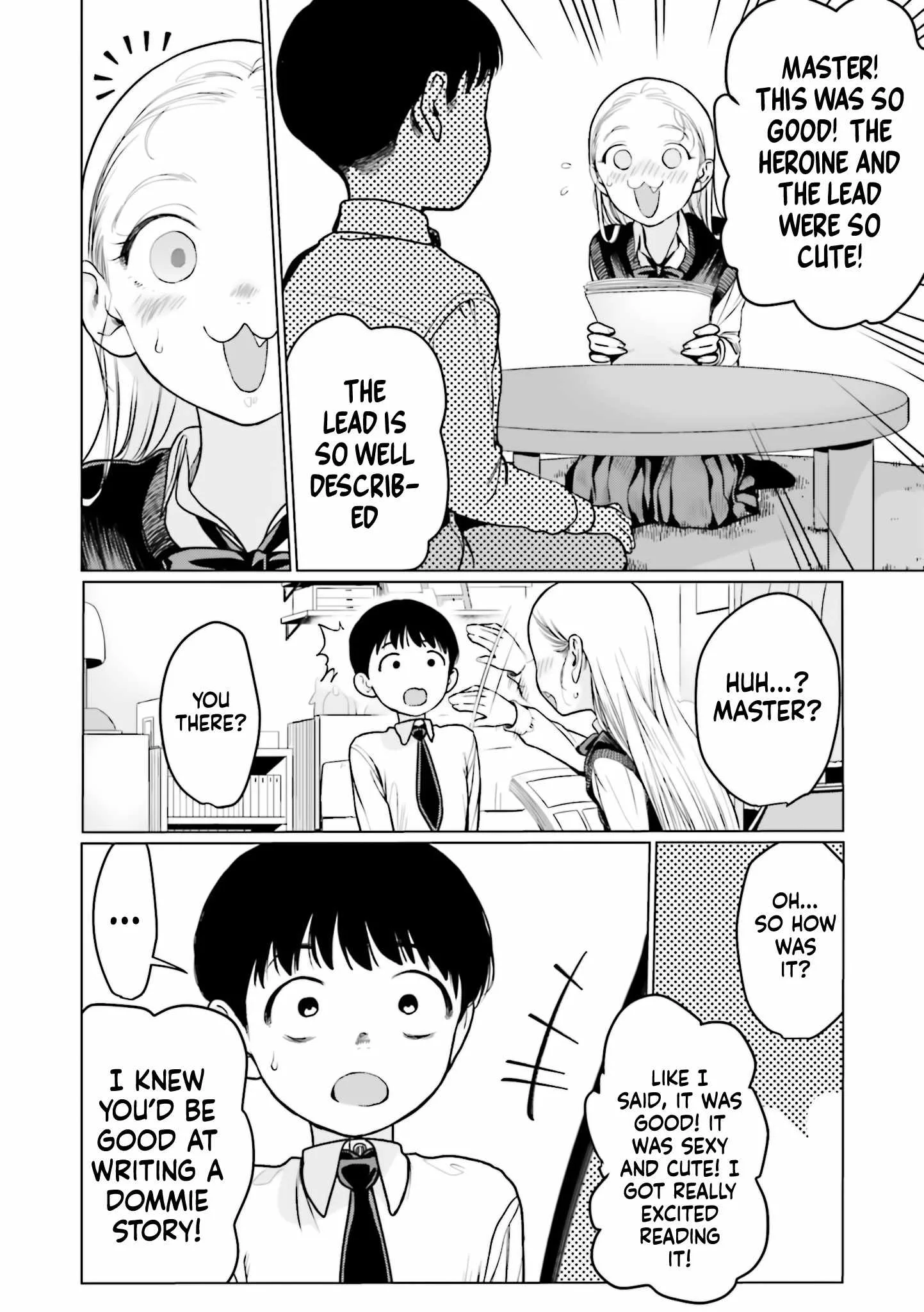 Sasha and Her Otaku Classmate Chapter 30 page 12