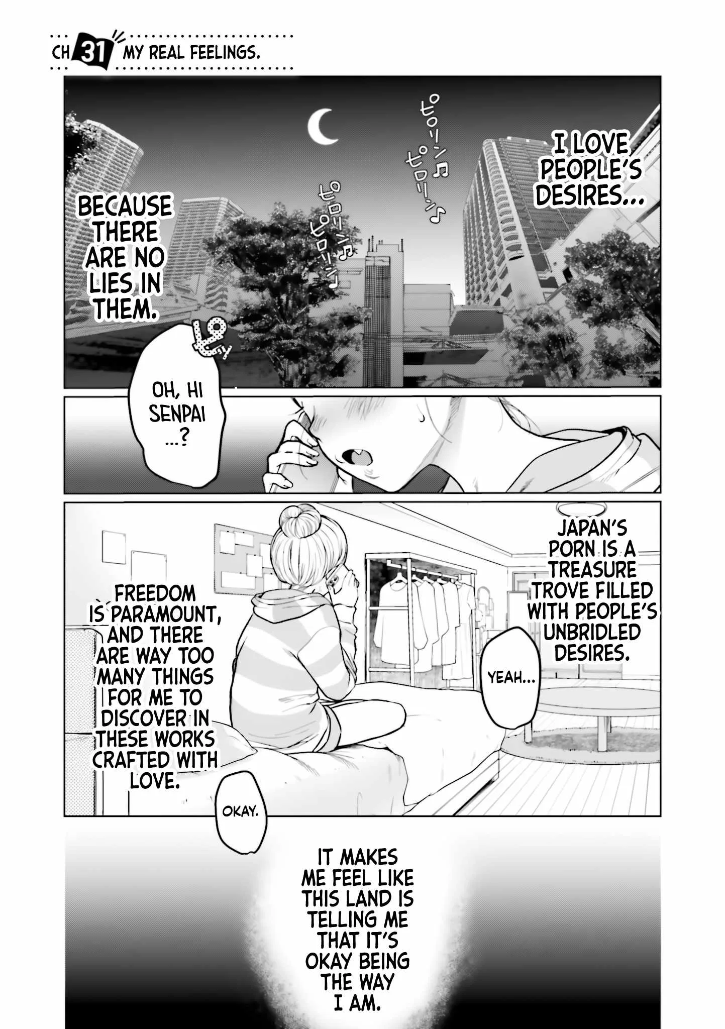 Sasha and Her Otaku Classmate Chapter 31 page 1