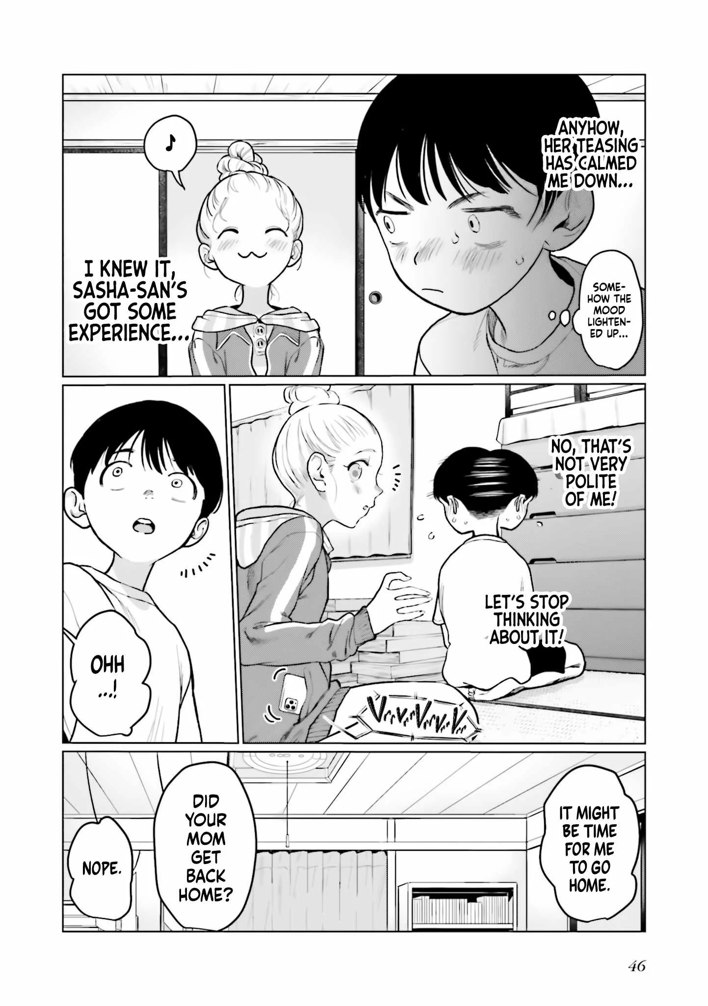 Sasha and Her Otaku Classmate Chapter 32 page 18