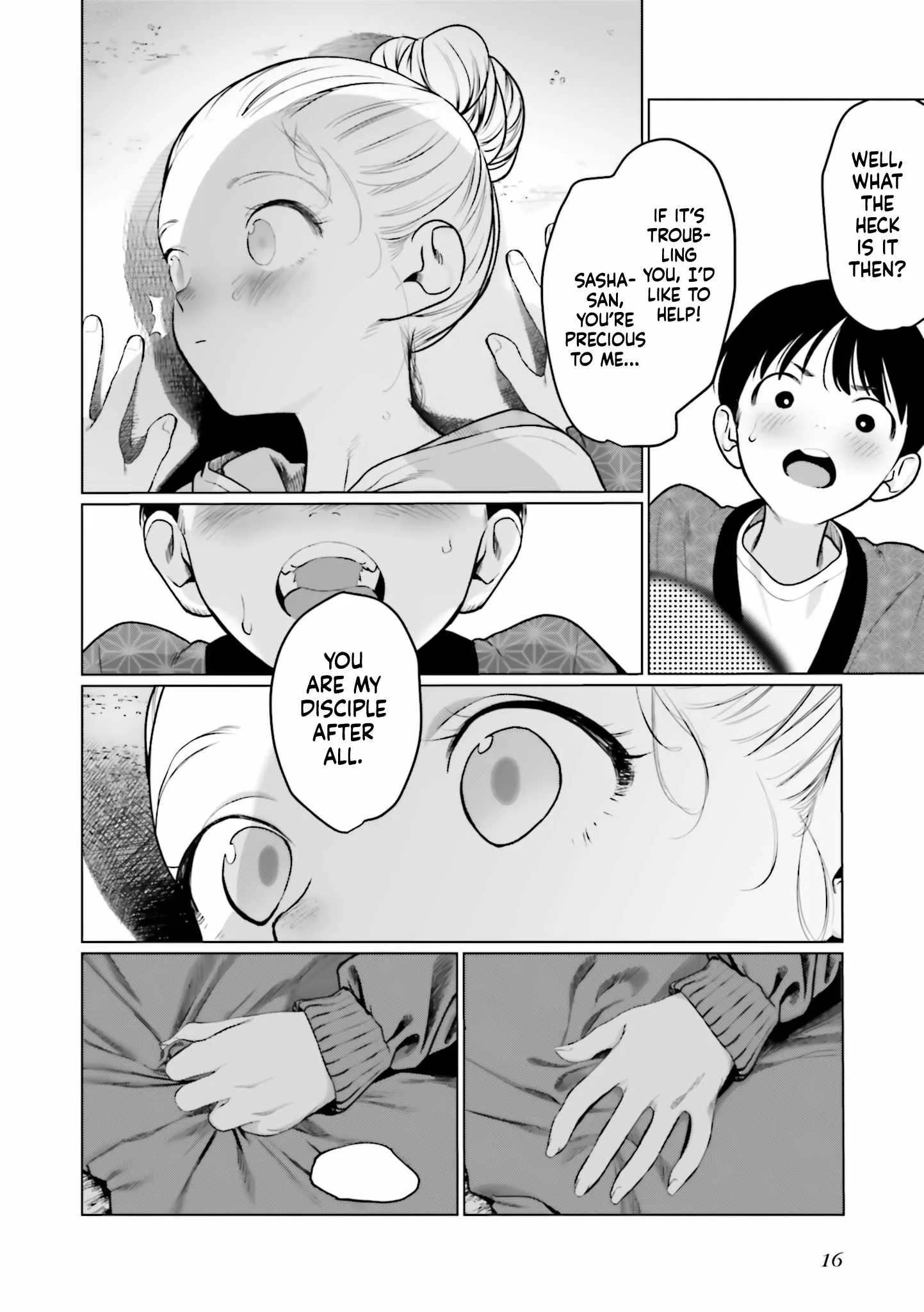 Sasha and Her Otaku Classmate Chapter 31 page 14