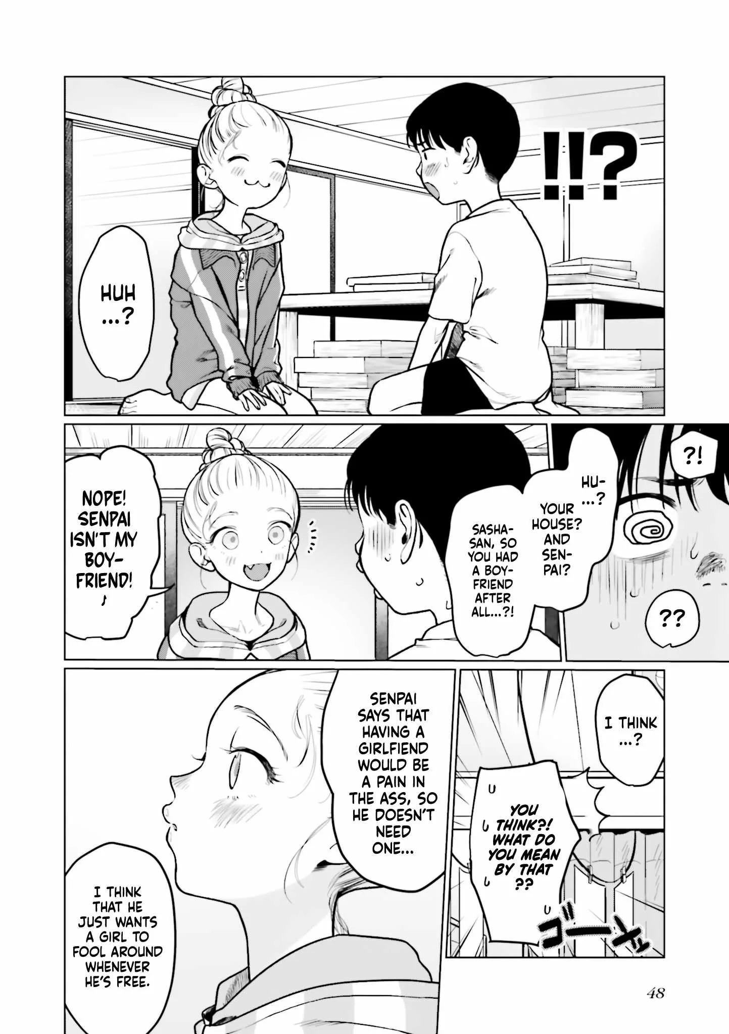 Sasha and Her Otaku Classmate Chapter 32 page 20