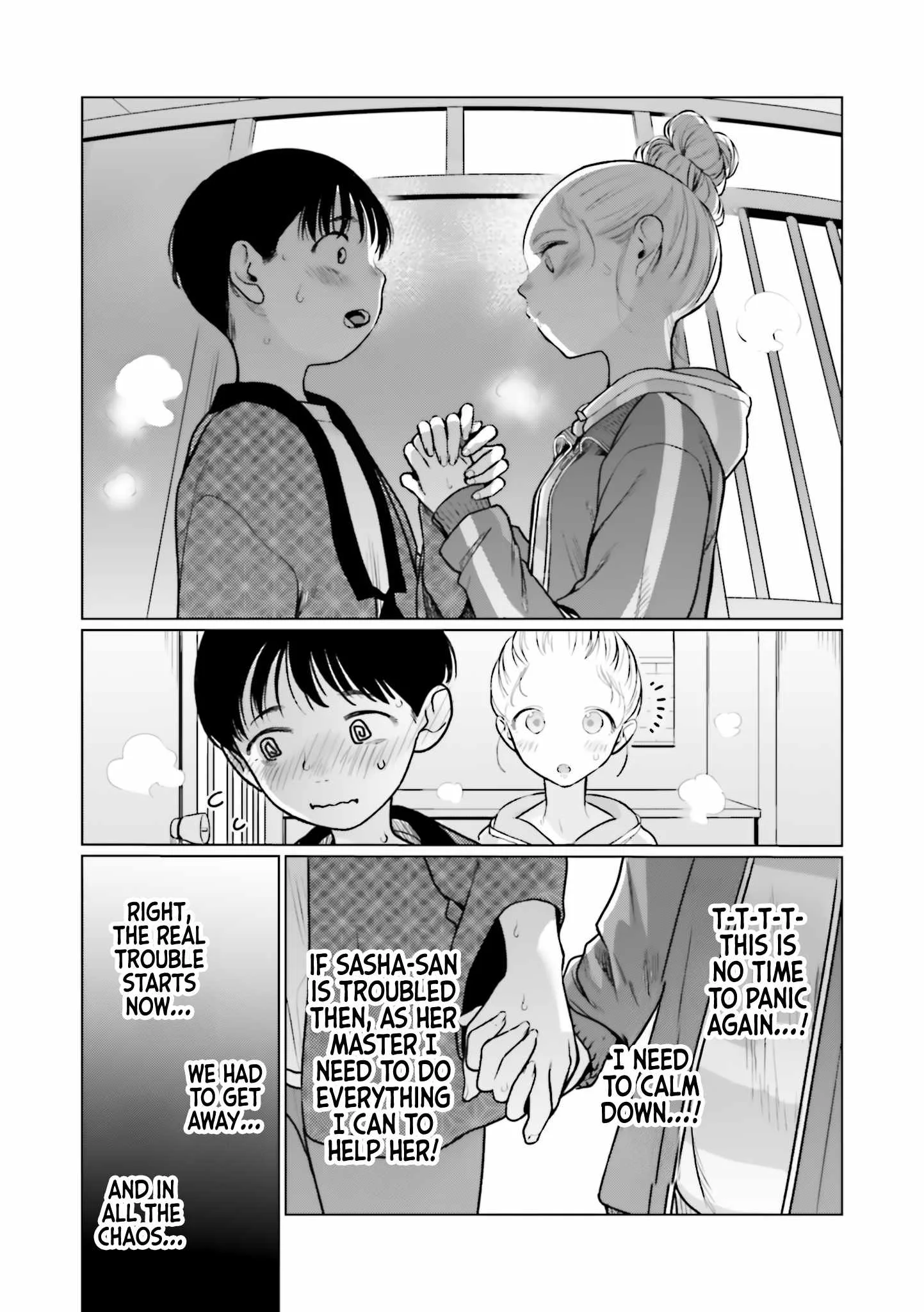 Sasha and Her Otaku Classmate Chapter 31 page 23