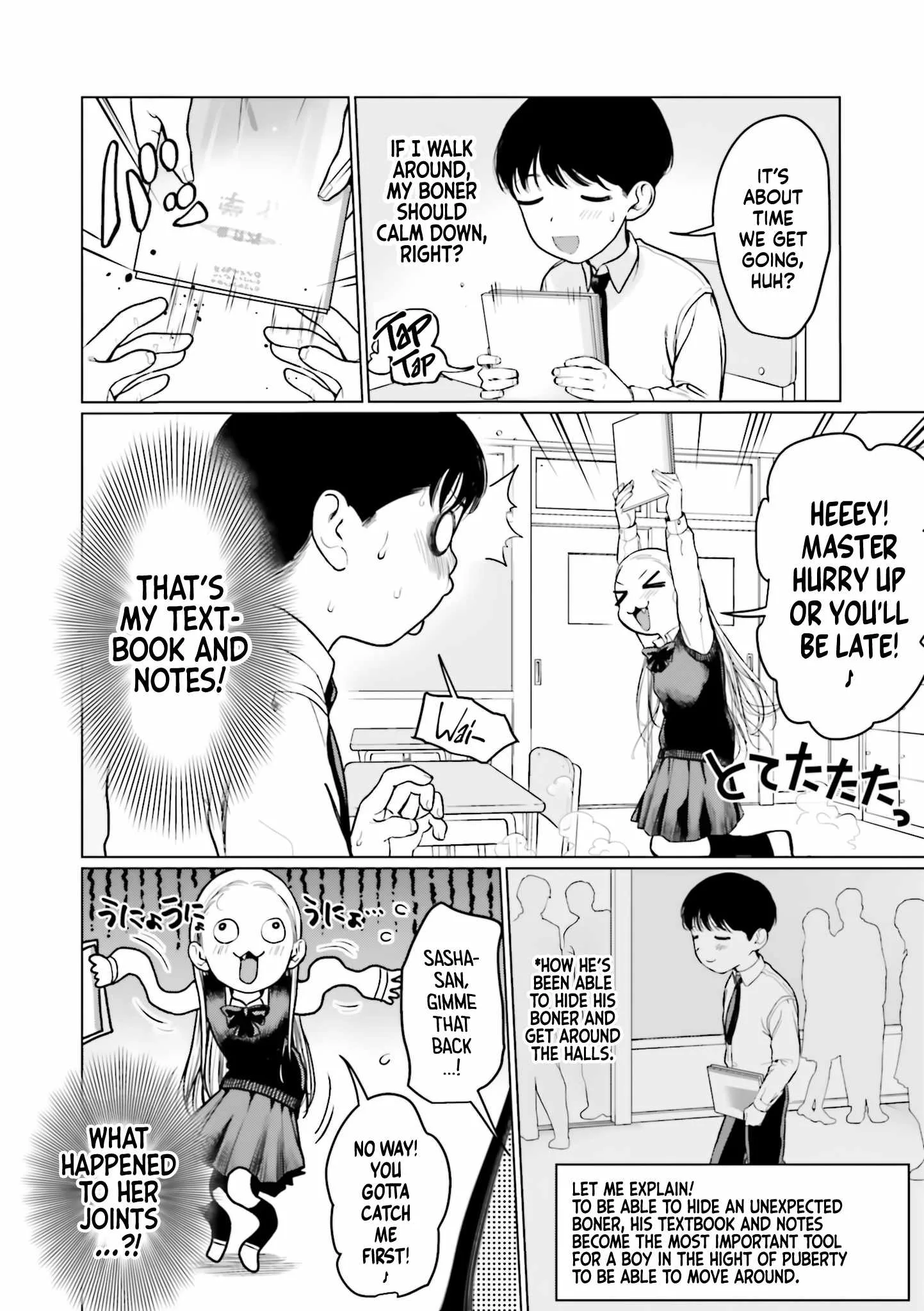 Sasha and Her Otaku Classmate Chapter 34 page 8