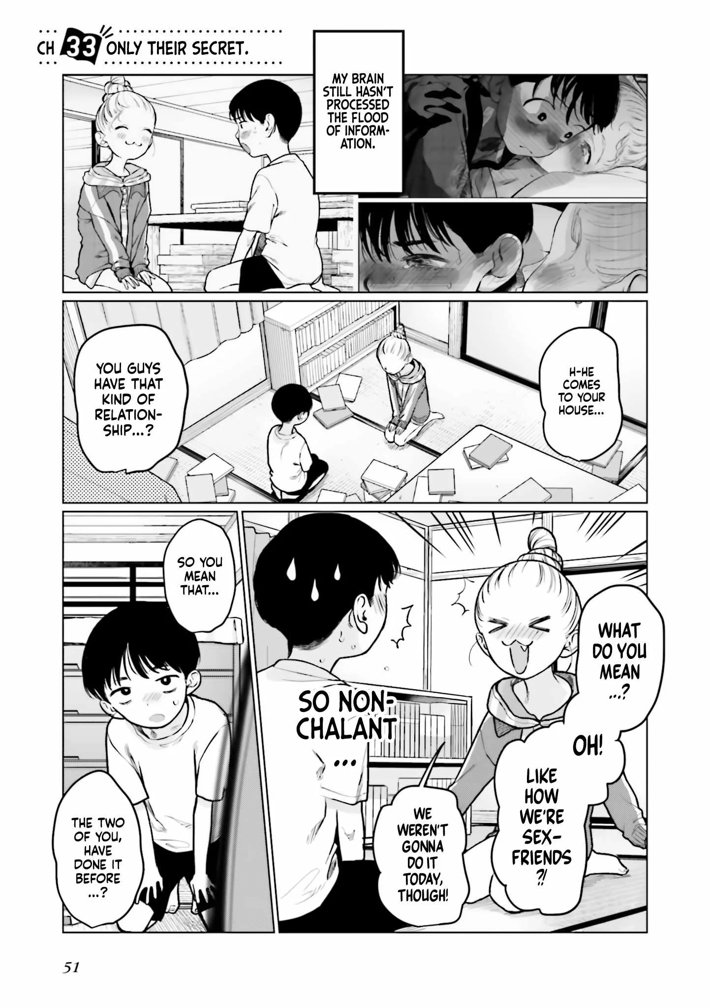 Sasha and Her Otaku Classmate Chapter 33 page 1