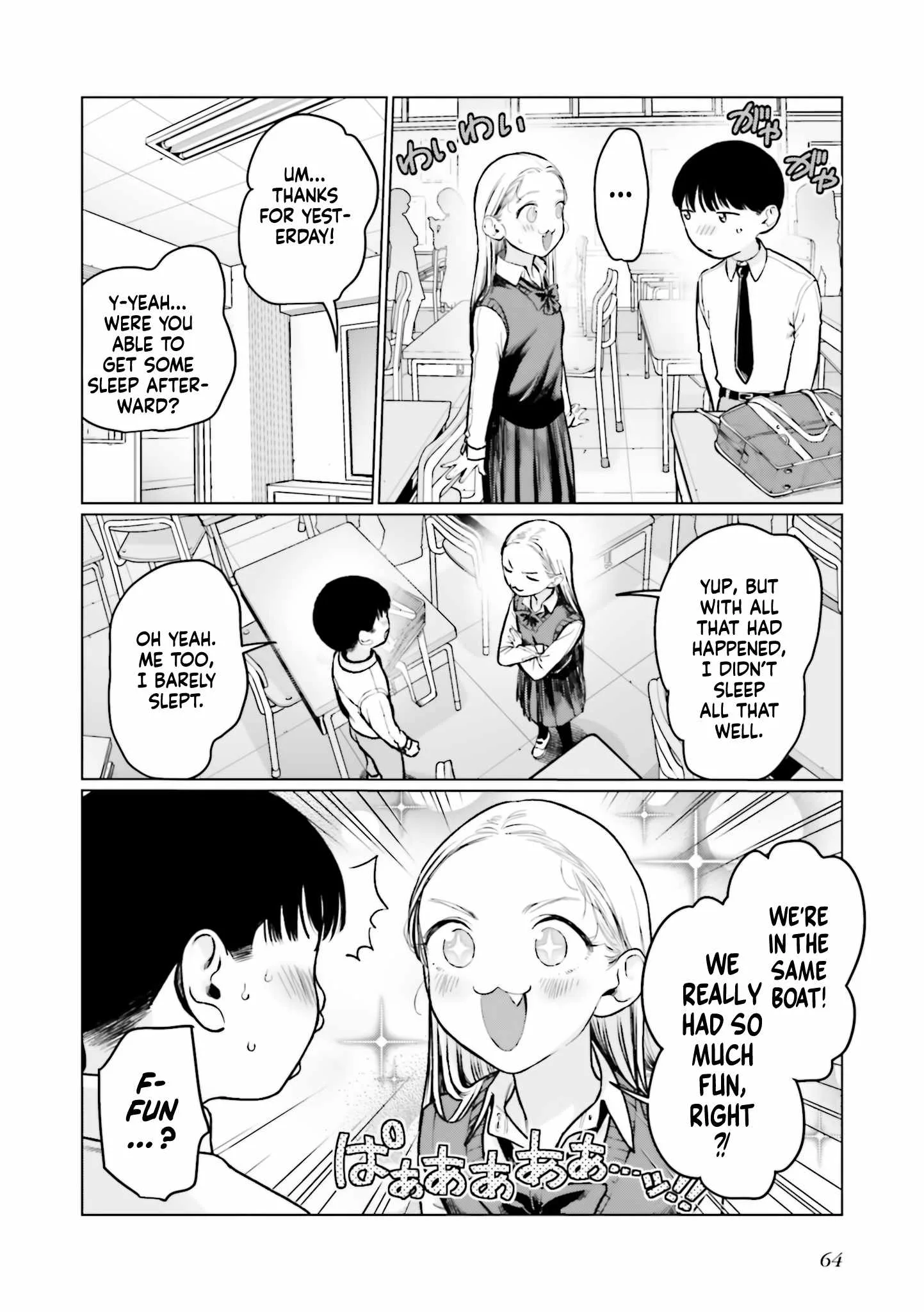 Sasha and Her Otaku Classmate Chapter 33 page 14