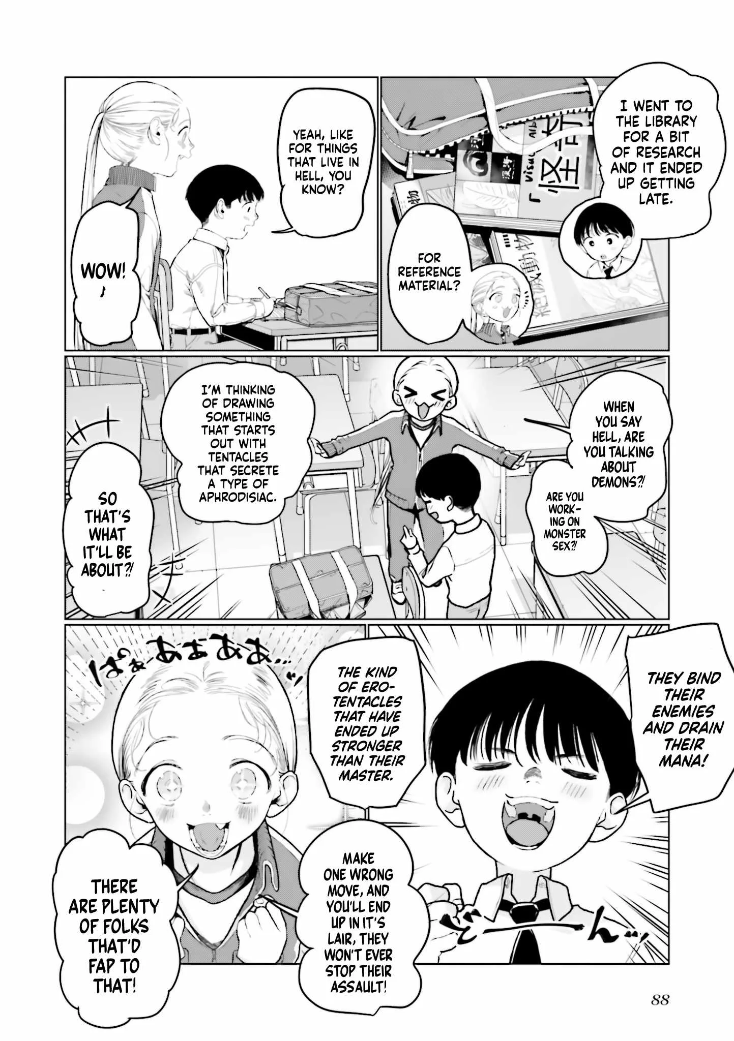 Sasha and Her Otaku Classmate Chapter 35 page 6