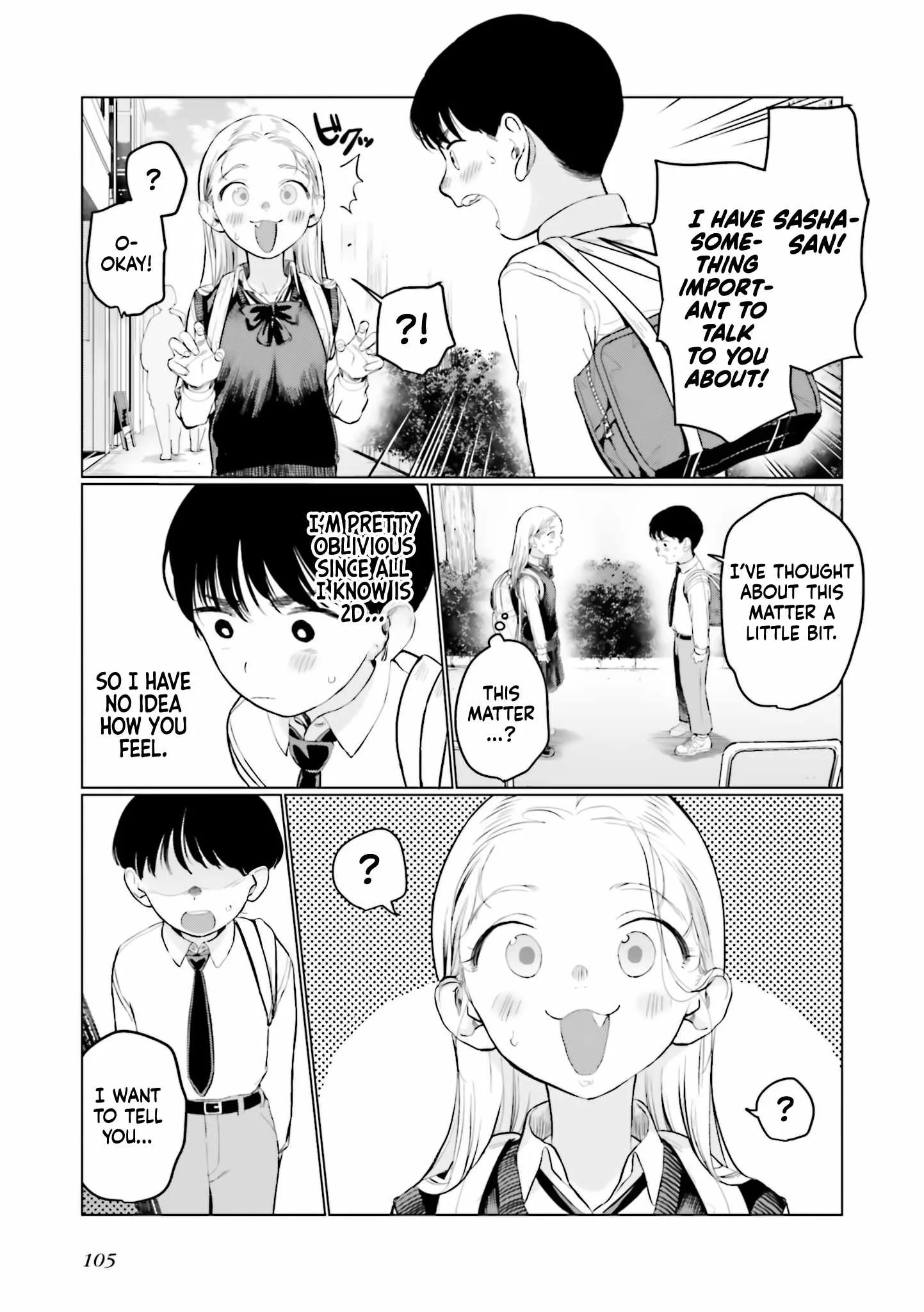 Sasha and Her Otaku Classmate Chapter 36 page 11